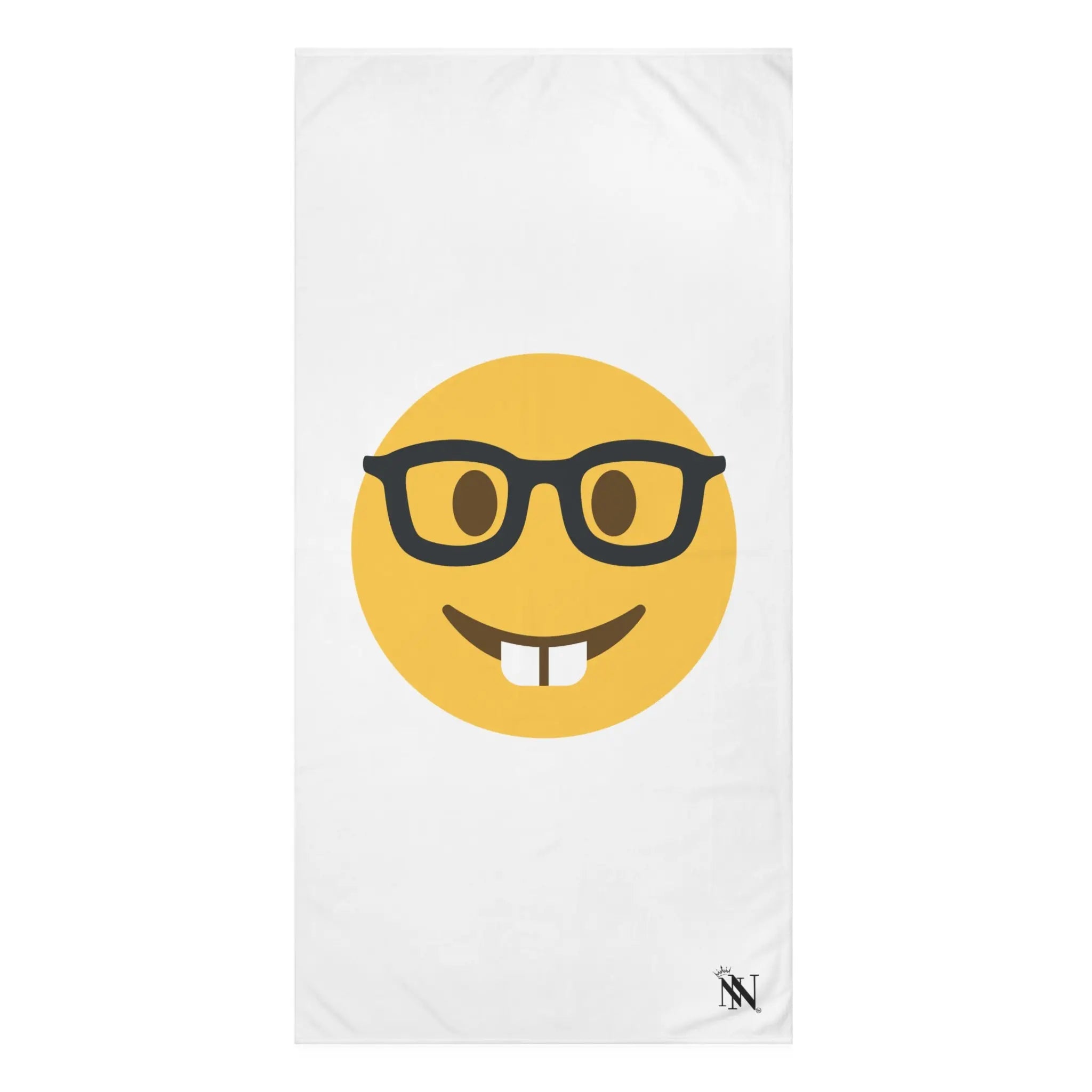 Sexy Nerd Emoji | Mix & Match Naughty XL Fun-Flirty Lovers’ Towels