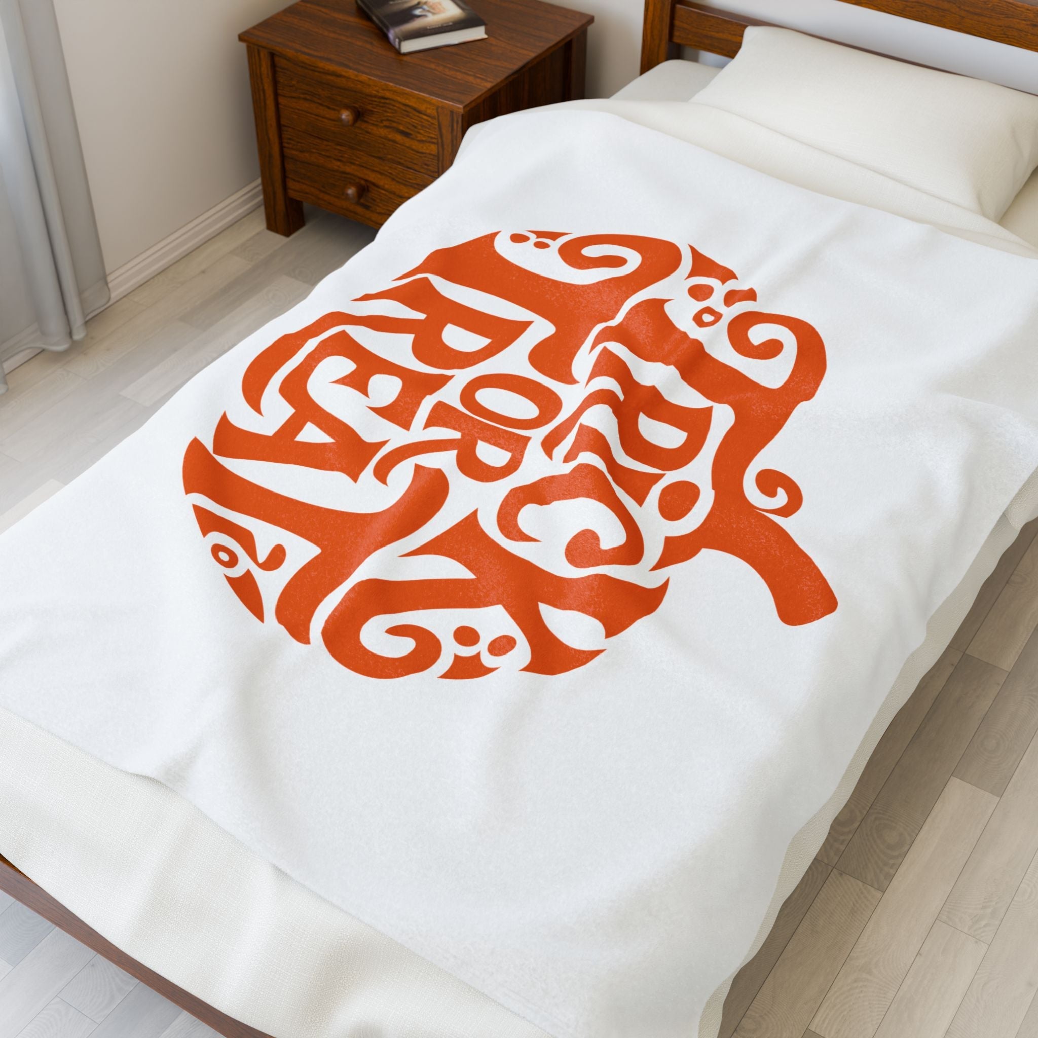 Trick Or Treat Pumpkin | Mix & Match Velveteen Fun-Flirty Lovers’ Blankets