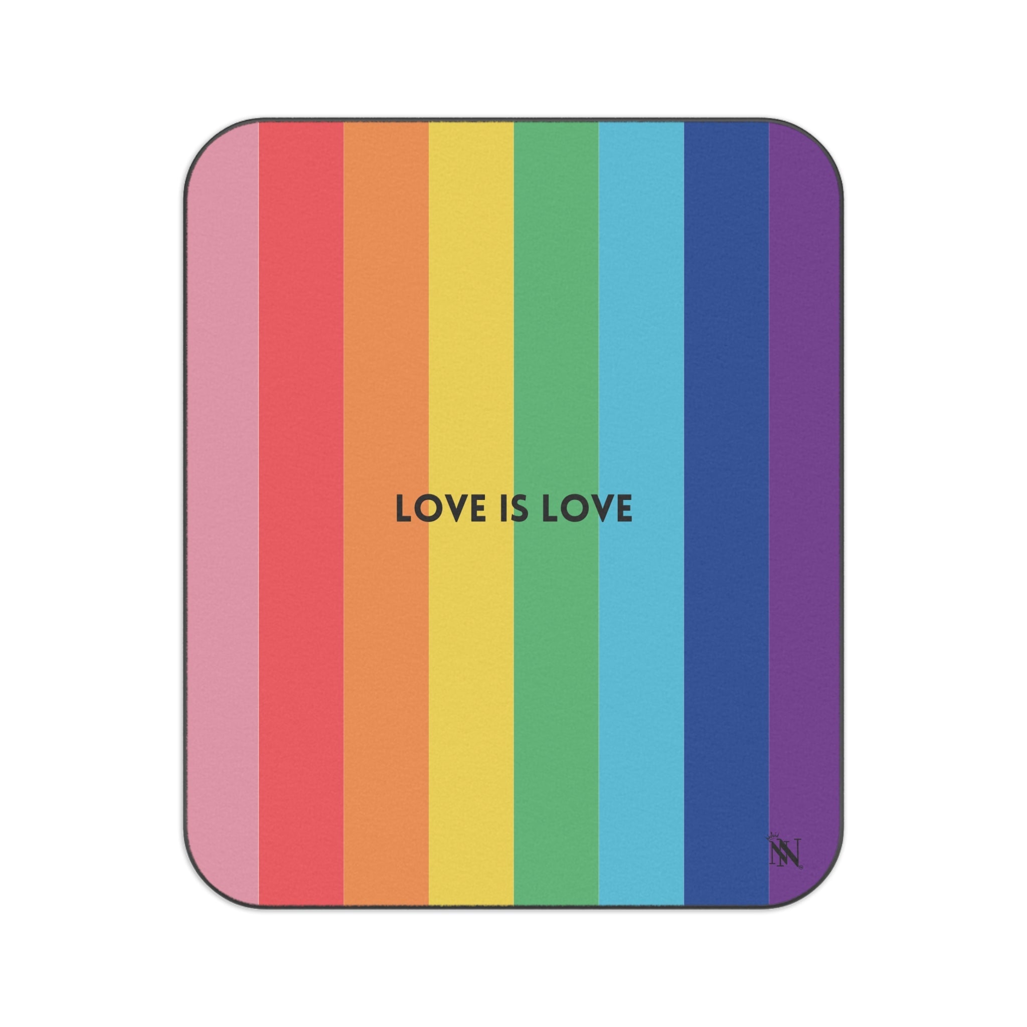 Love is Love Rainbow | Mix Match Fun-Flirty Lovers’ Water-Resistant Blankets