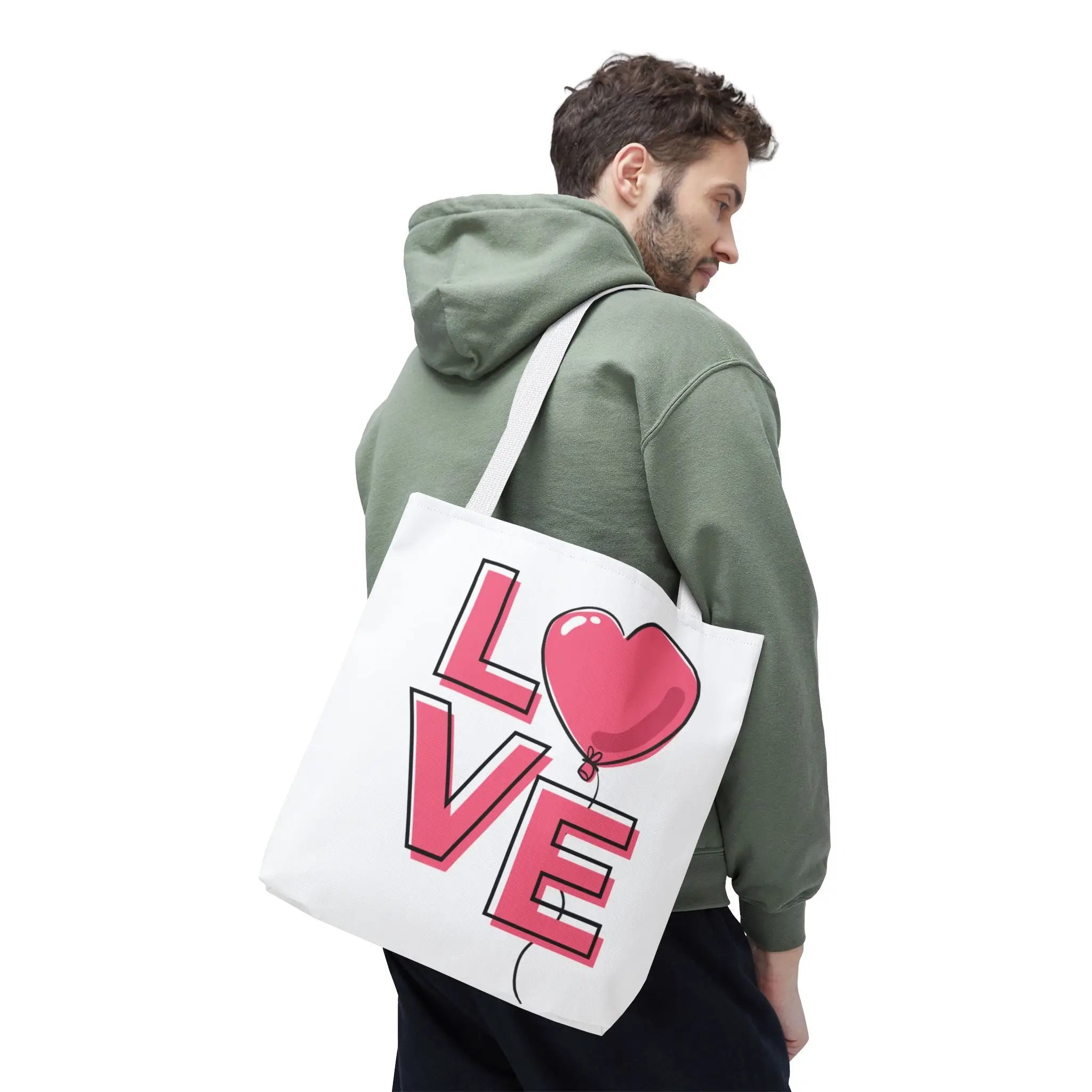 Heart Balloon Love Tote Bag