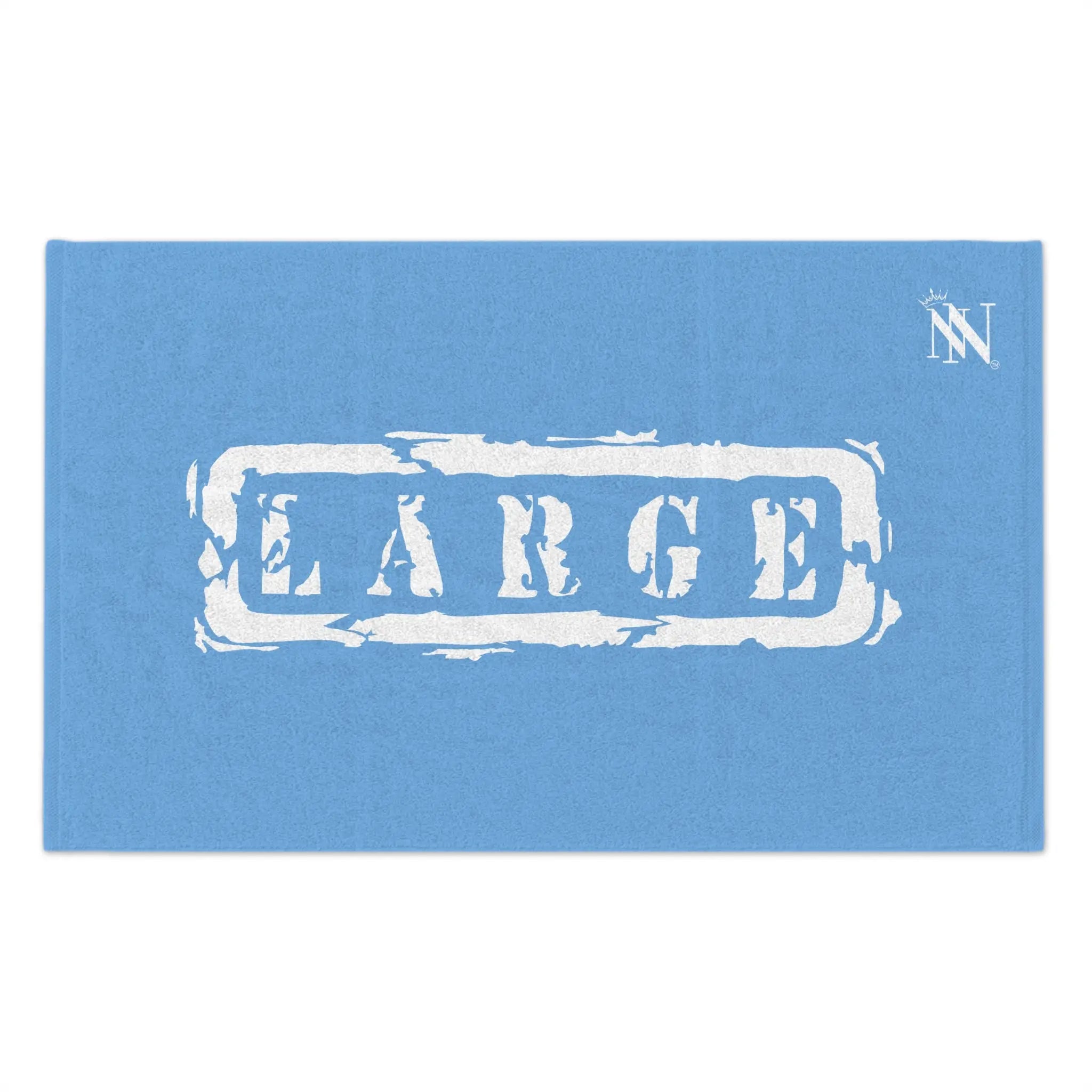 Large Light Blue | Mix & Match Soft Fun-Flirty Lovers’ Towels
