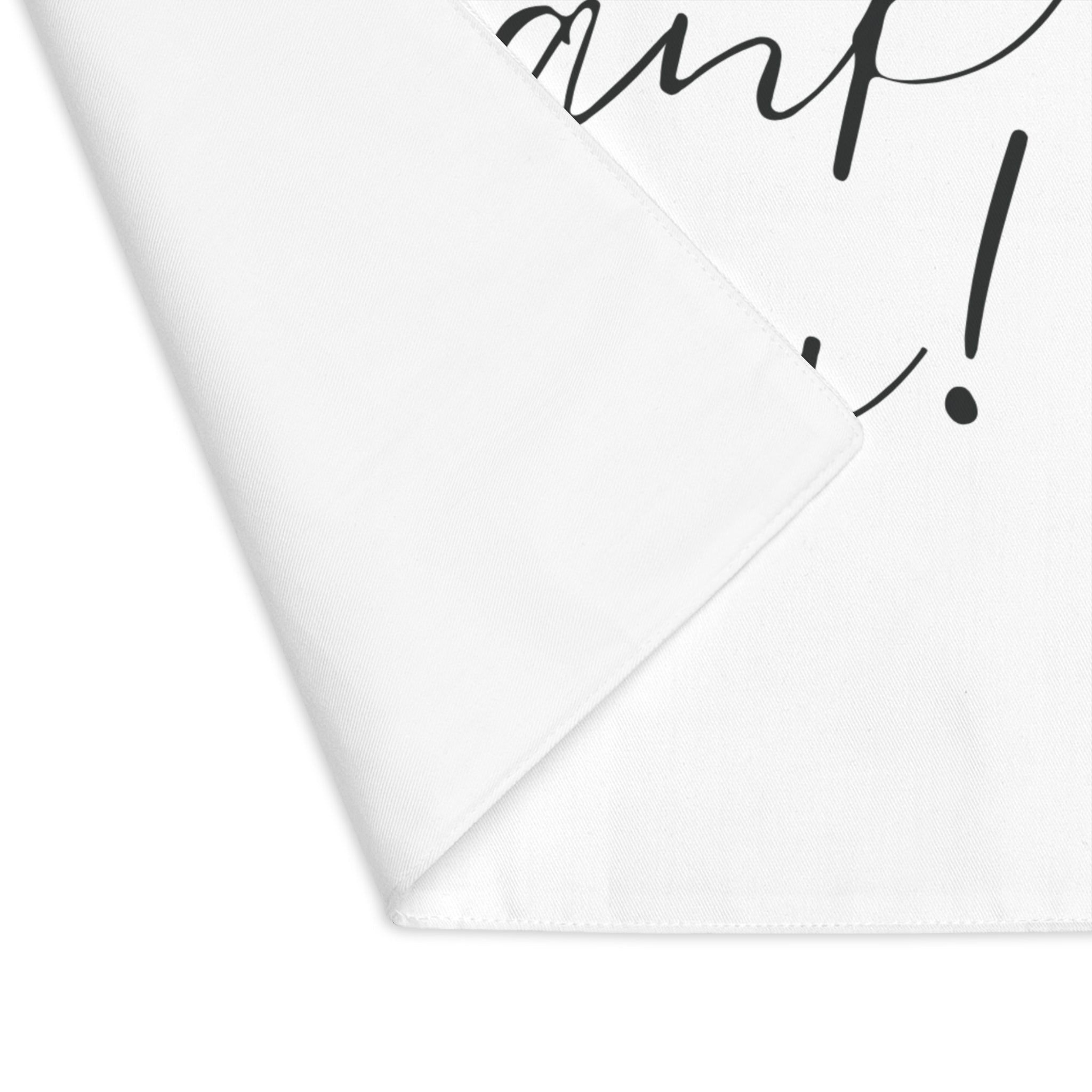 Thank You! with a Kiss Adult Sex Gifts Toys Mat