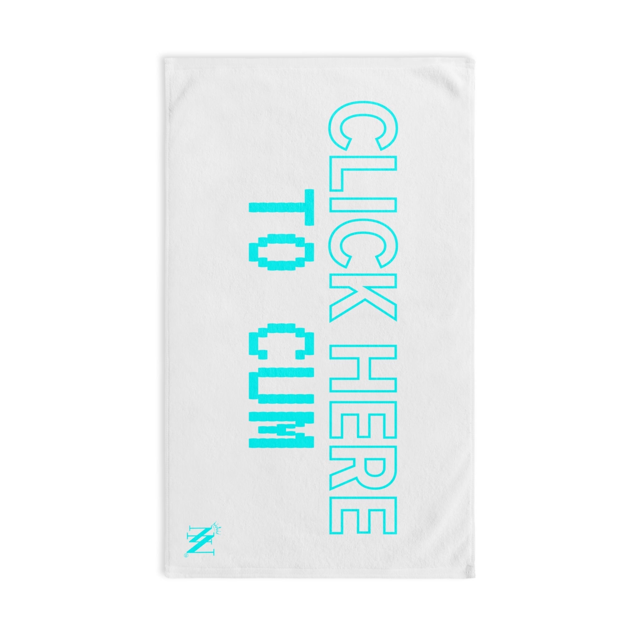 Click Here To Cum | Mix & Match Original Fun-Flirty Lovers’ Towels