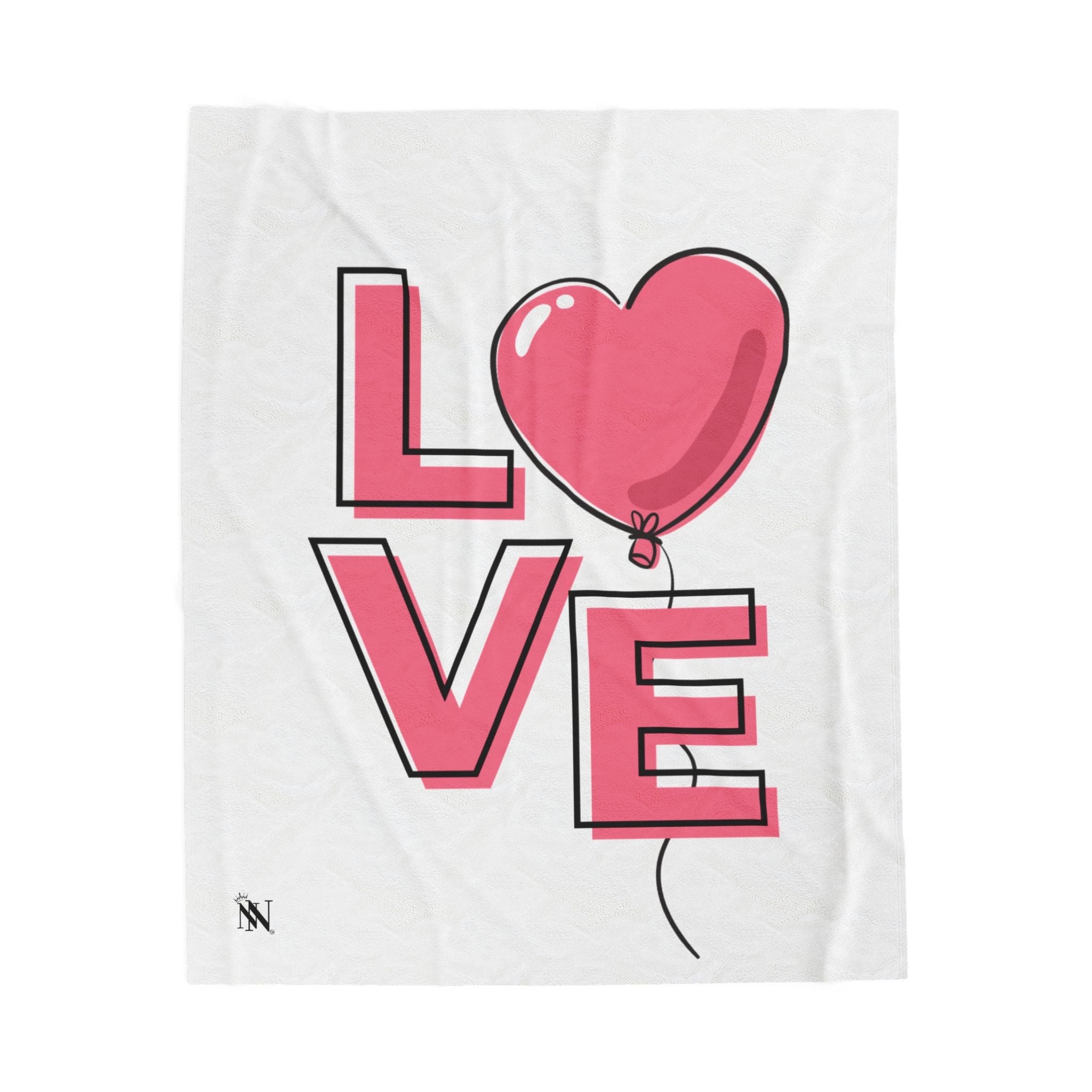 Heart Balloon Love Romantic Lovers Gifts Blanket