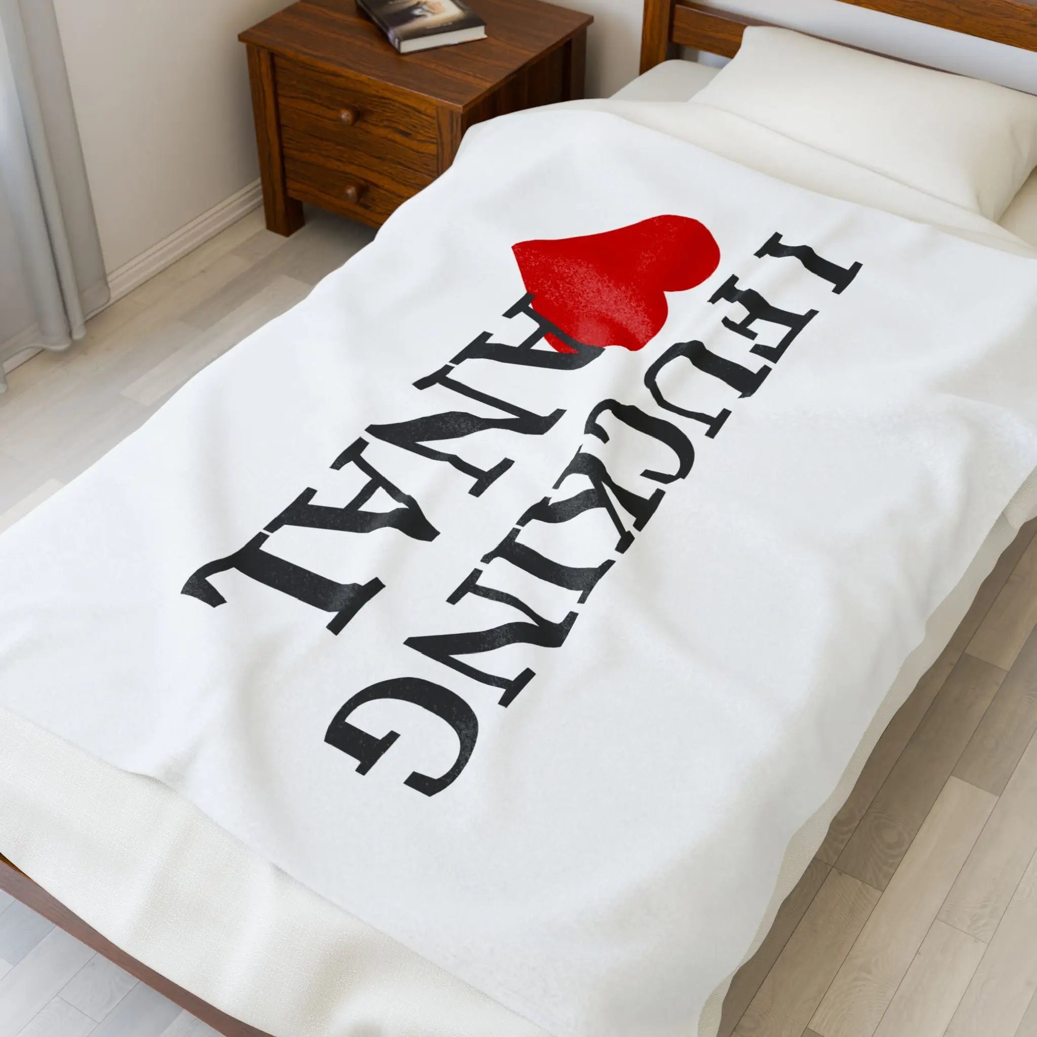I Fucking Love Anal | Mix & Match Soft Fun-Flirty Lovers’ Blankets