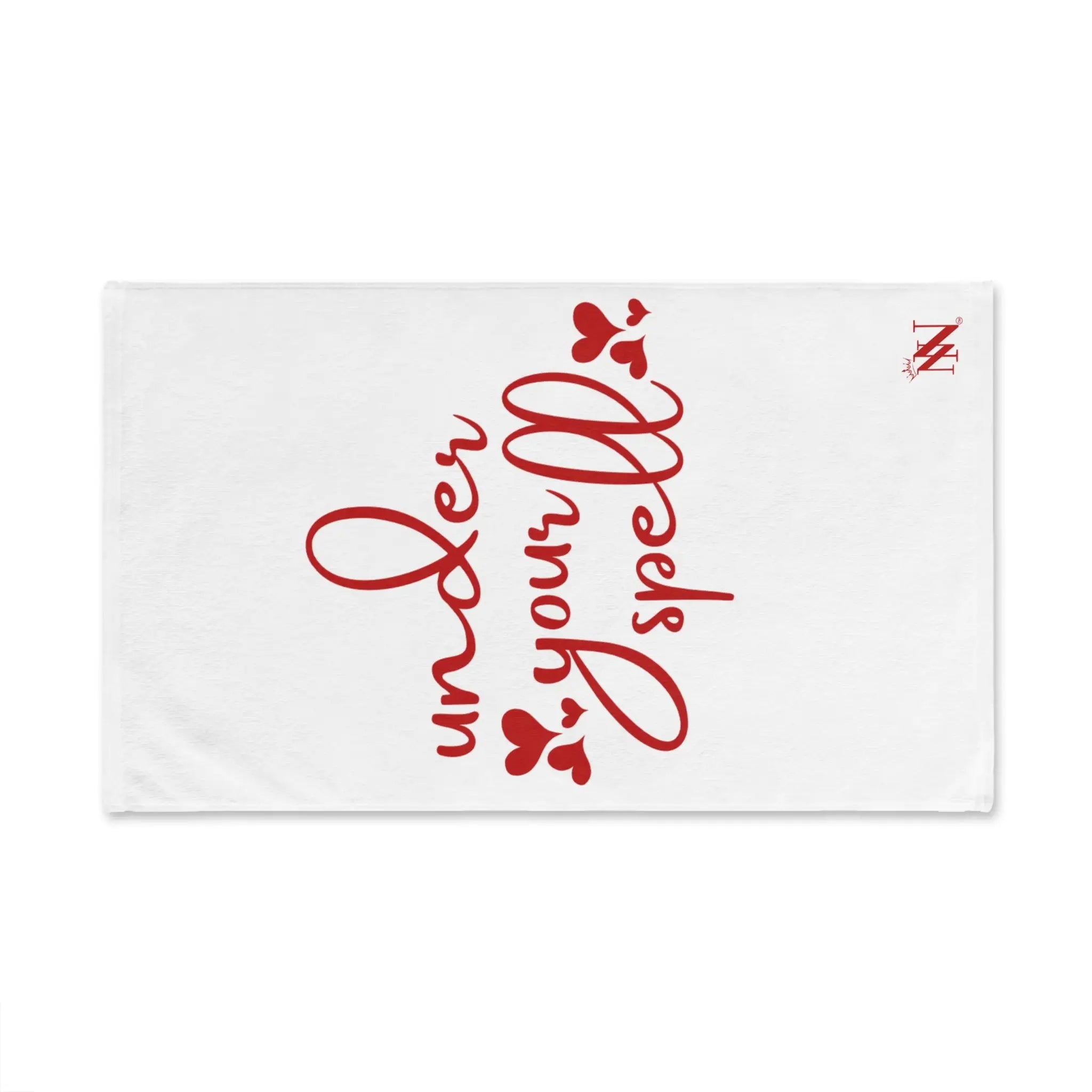 Under Your Spell Hearts Cum Towel