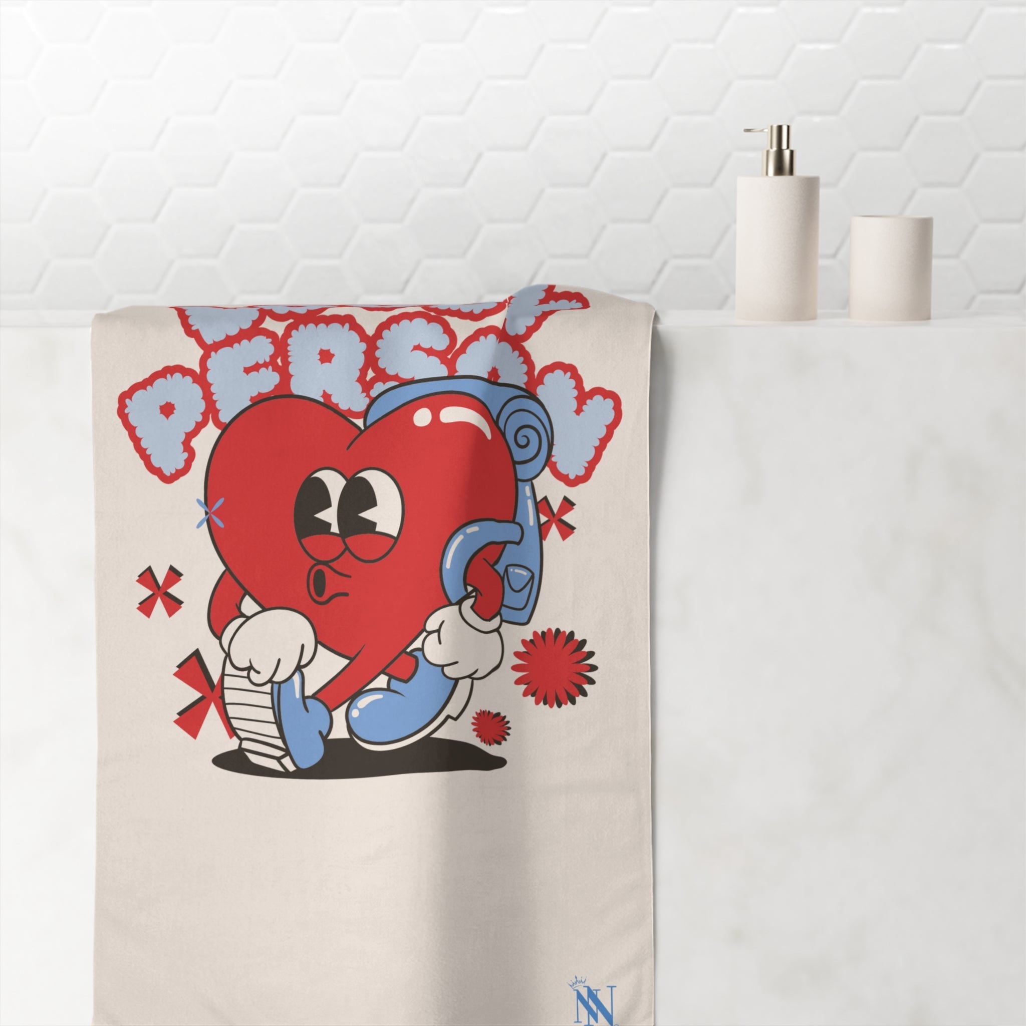 Lovey Person | Mix & Match XL Fun-Flirty Lovers’ Towels