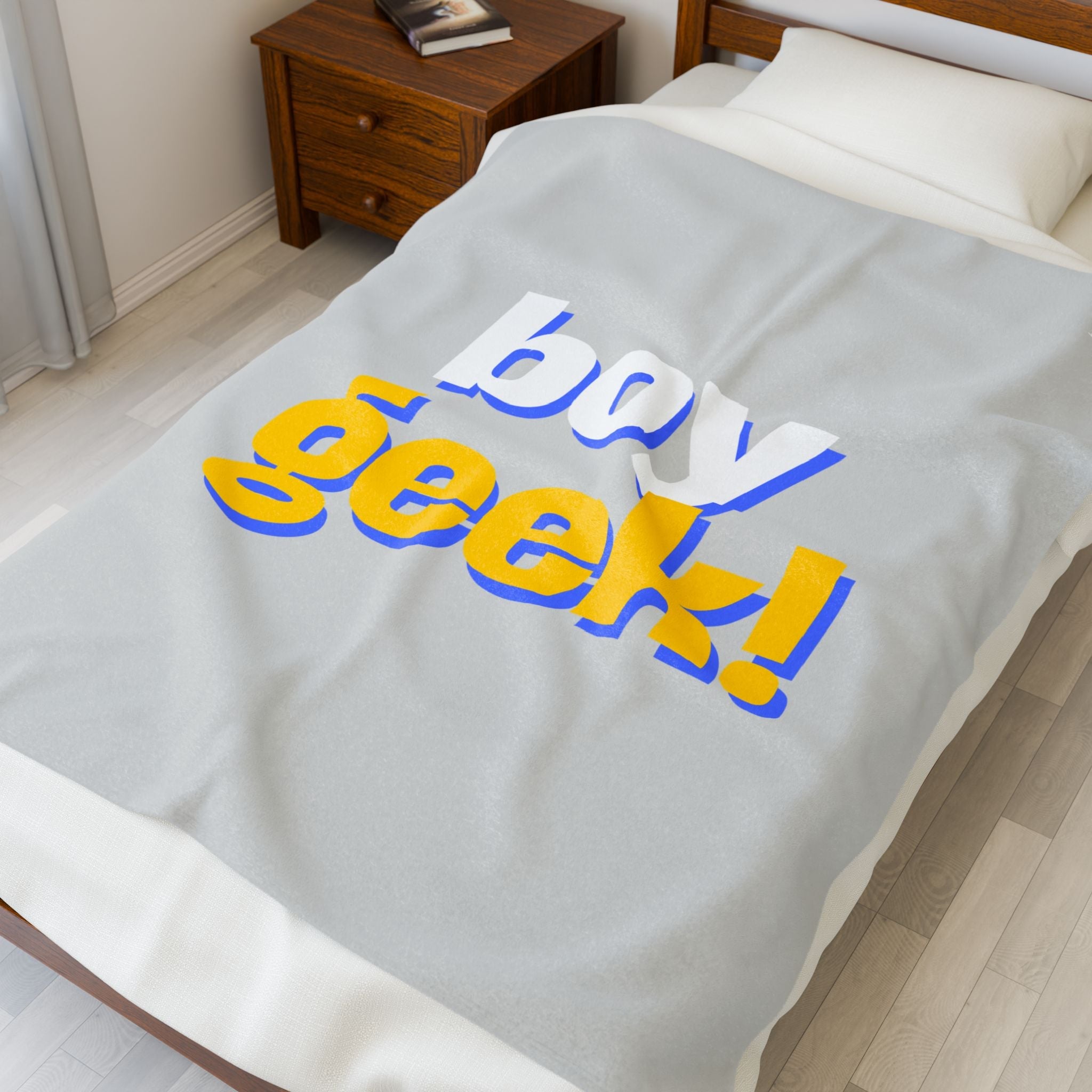 Boy Geek! | Mix & Match Fun Flirty Lovers’ Blankets