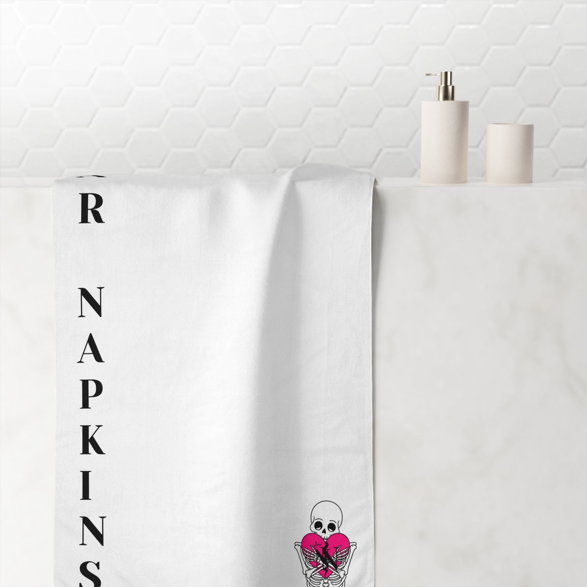 Nectar Napkins Brand White Over Sized Sex Towel