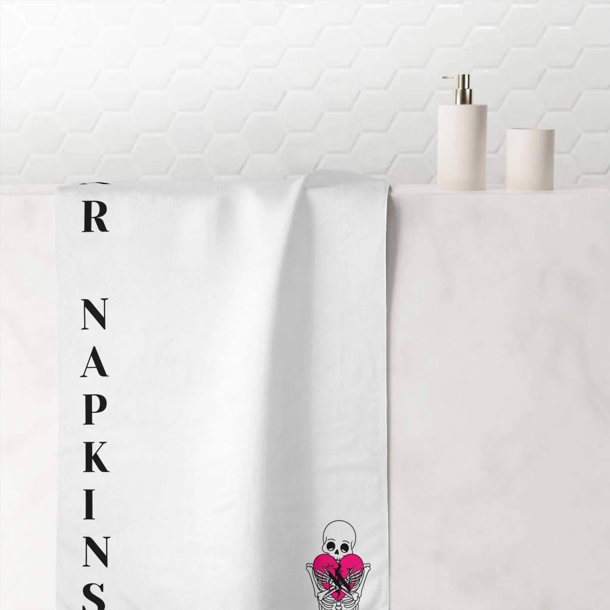 Nectar Napkins Brand White Over Sized Sex Towel