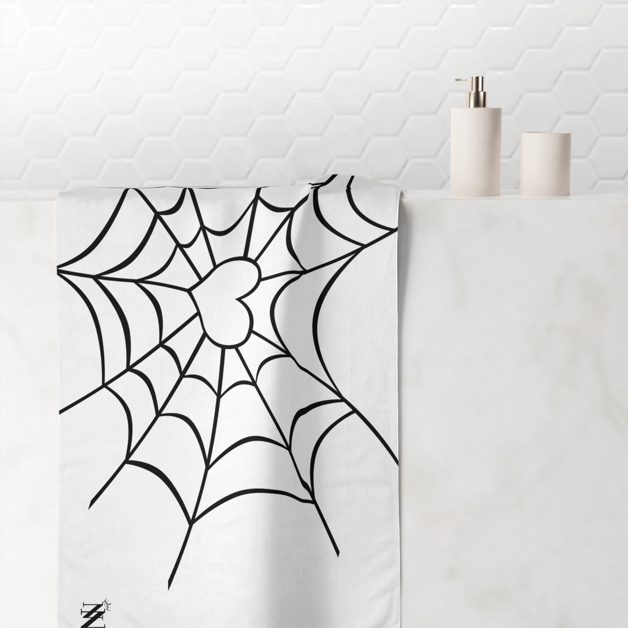 Cob Web Love | Mix & Match XL Fun-Flirty Lovers’ Towels