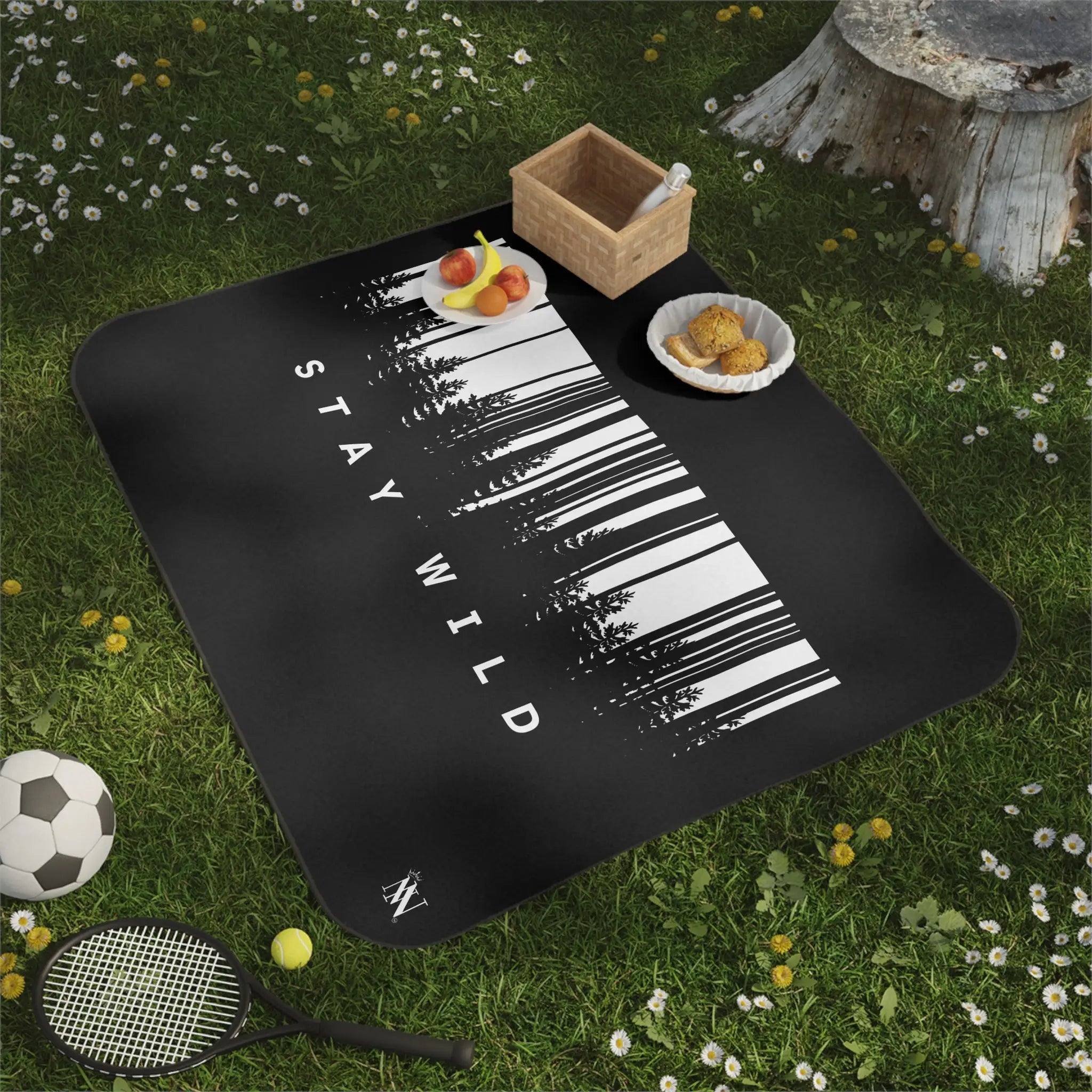 Stay Wild Scene | Mix Match Fun-Flirty Lovers’ Water-Resistant Blankets