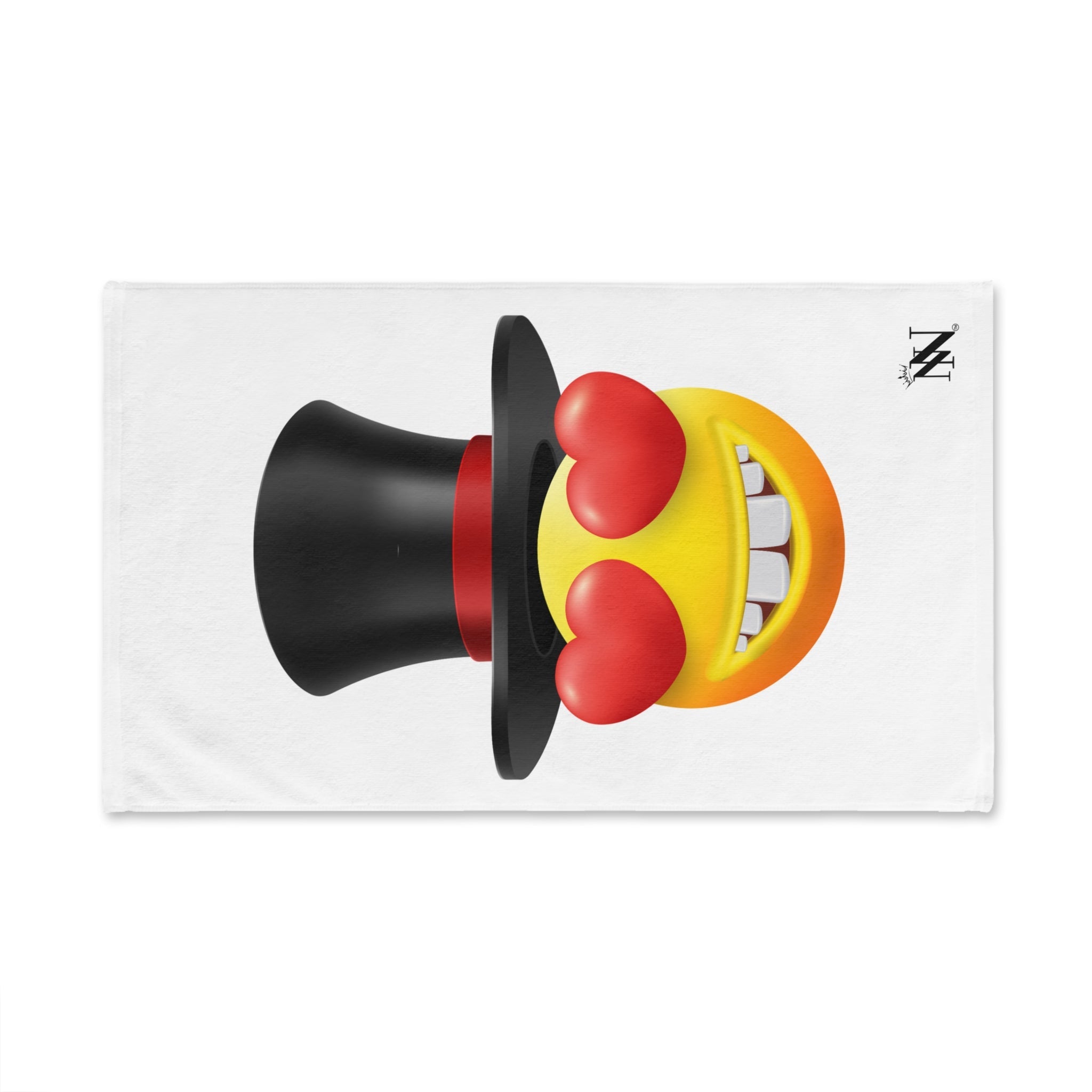 Love in a Top Hat Emoji | Mix & Match Original Fun-Flirty Lovers’ Towels