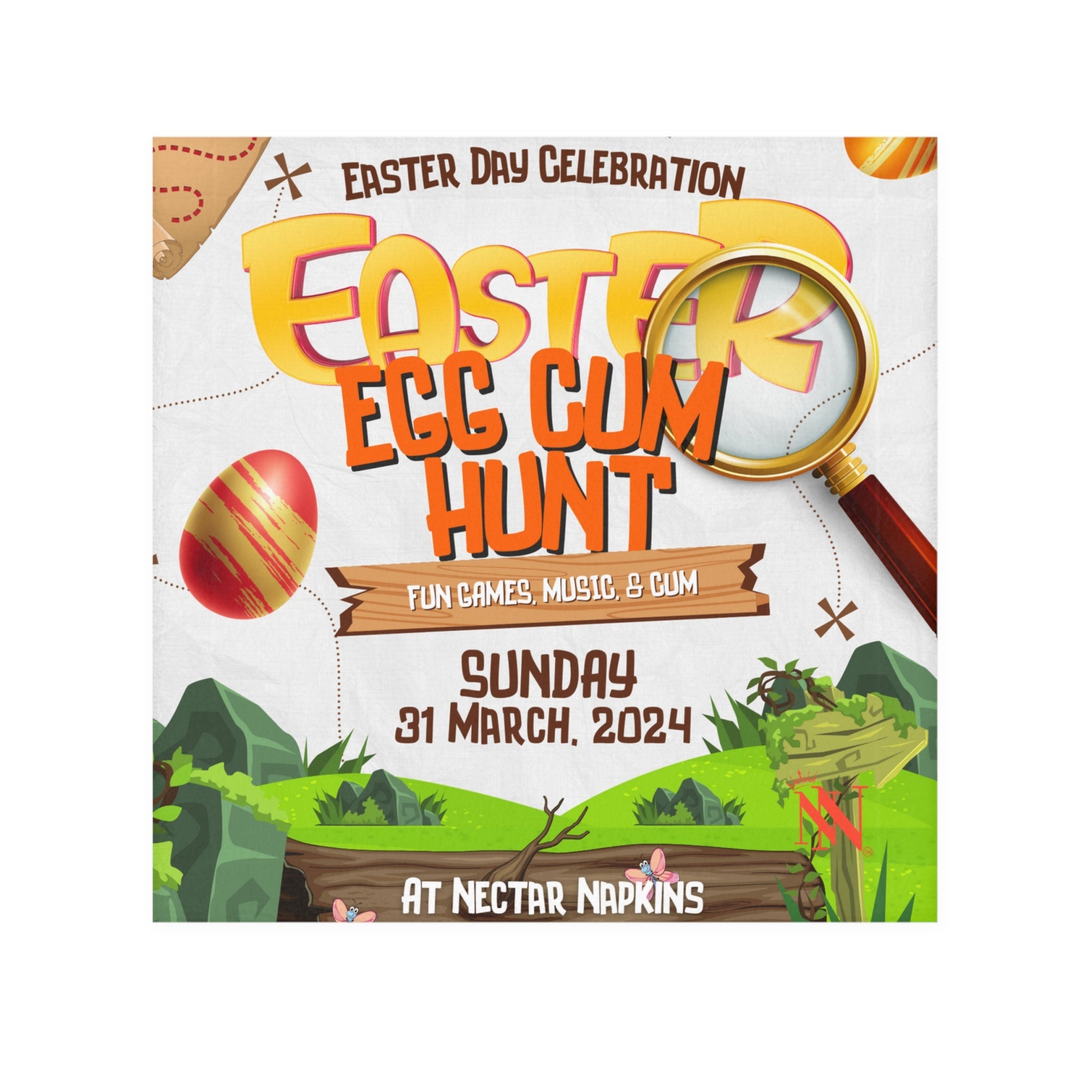 Easter Egg Cum Hunt | Mix & Match Lilsâ Fun-Flirty Loversâ Towels