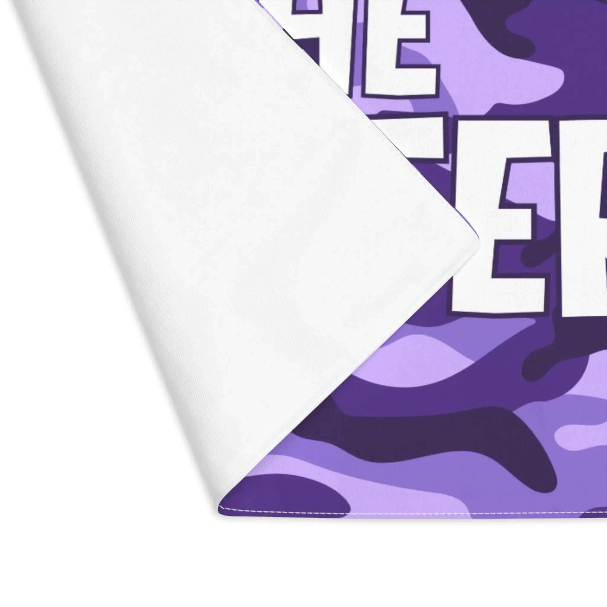 The Hunter Purple Camo Sex Toy Mat