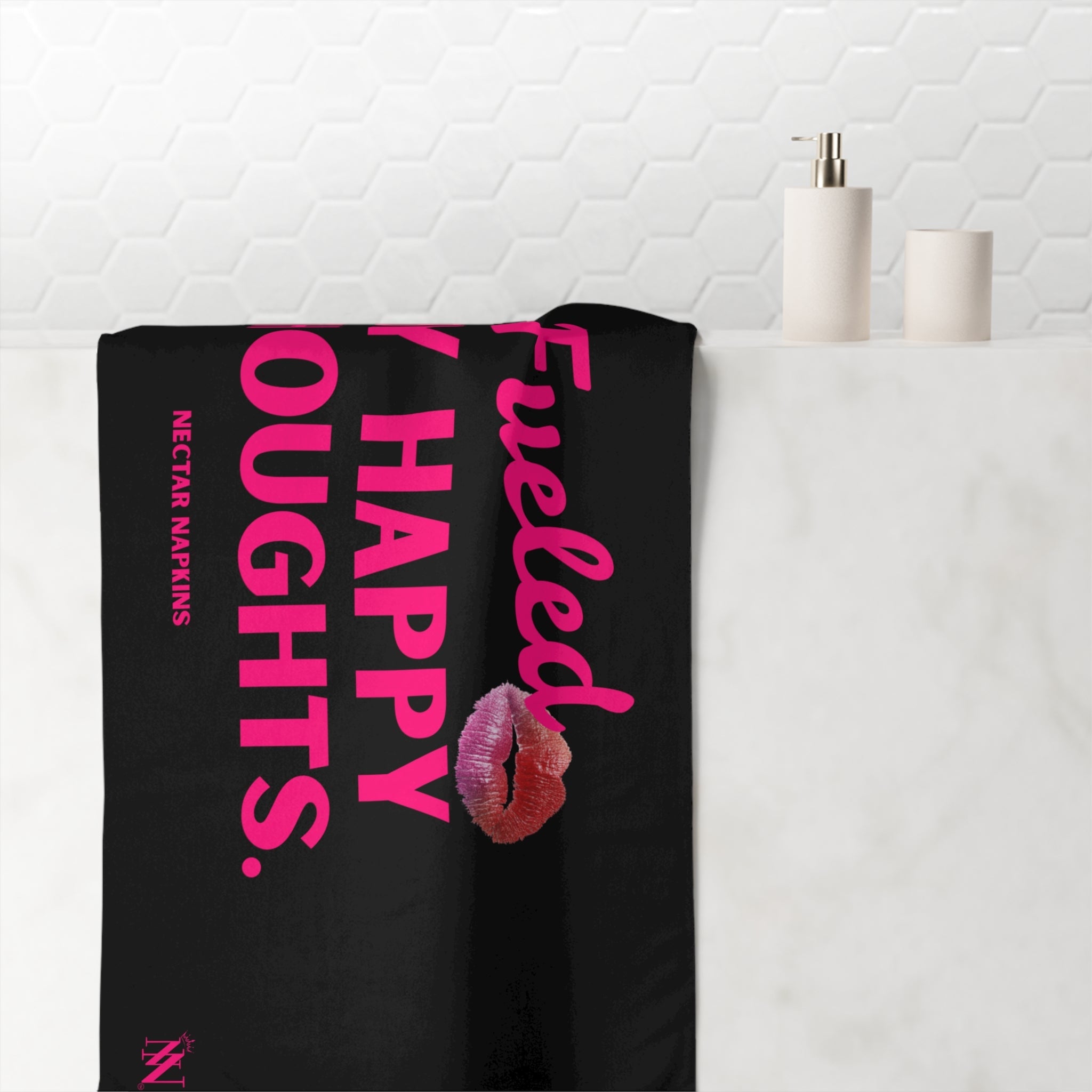 Fueled By Happy Thoughts Big Ass Rimming Sex Towel