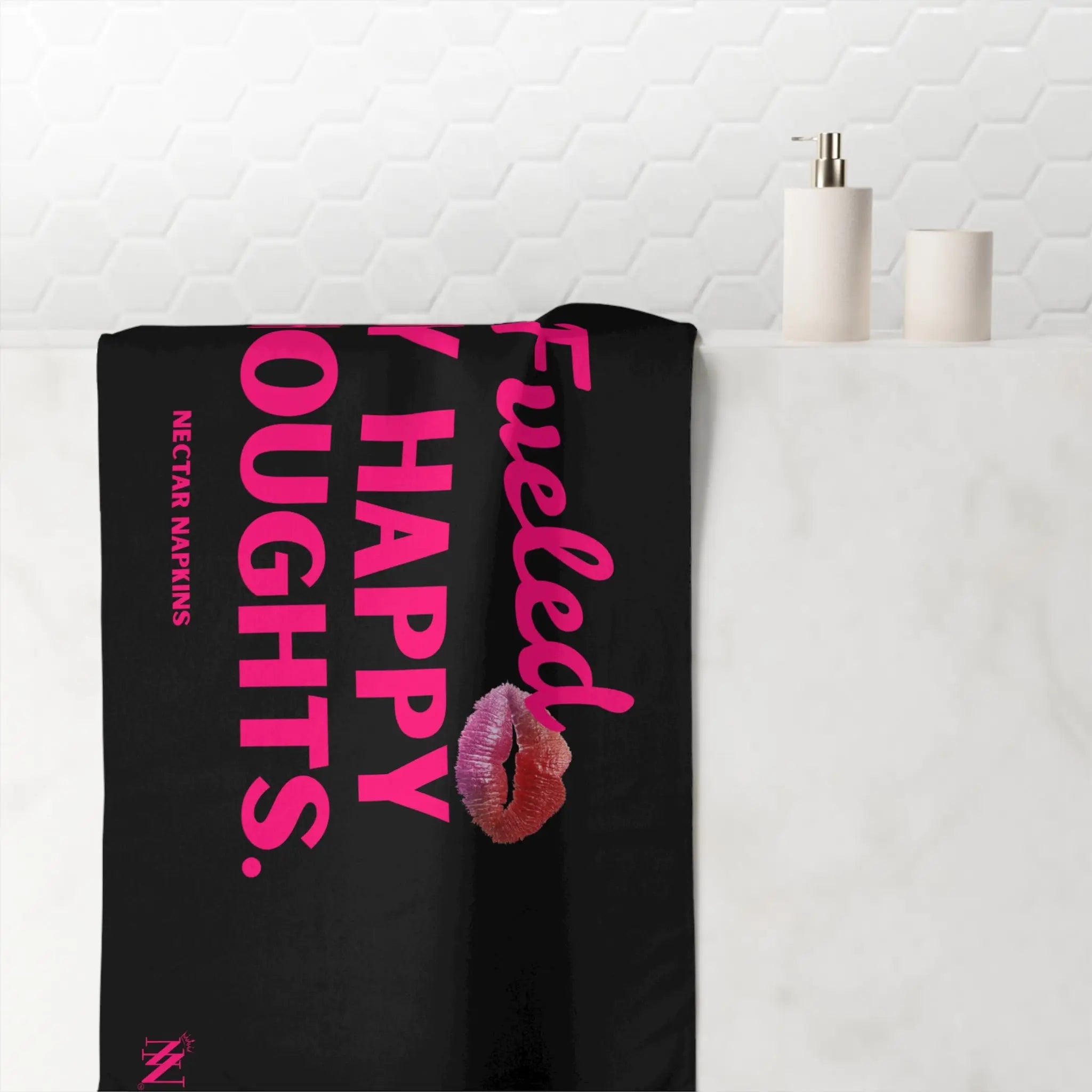 Fueled By Happy Thoughts Big Ass Rimming Sex Towel