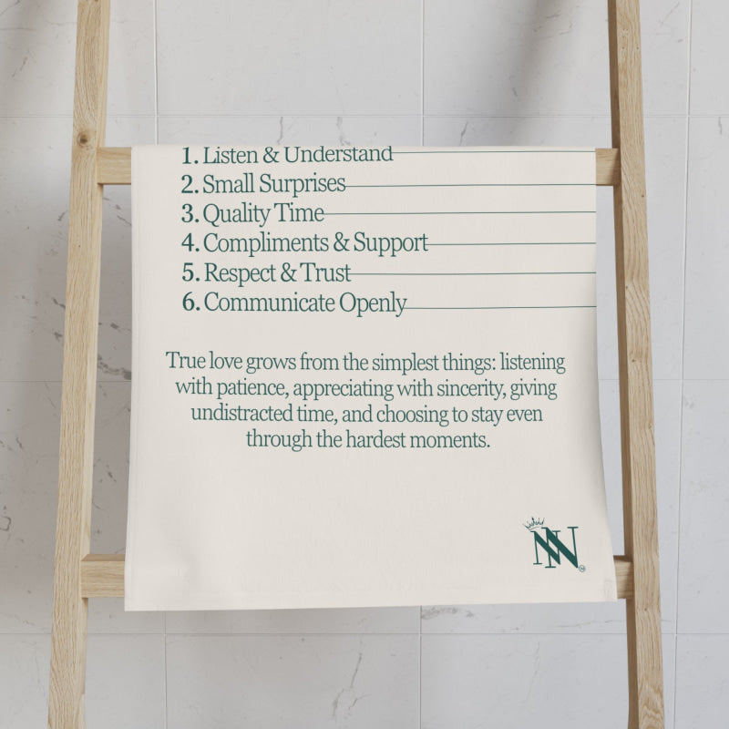 How to Make Your Girlfriend Happy Classic Large Super Soft Flirty Lovers’ Sex Towels