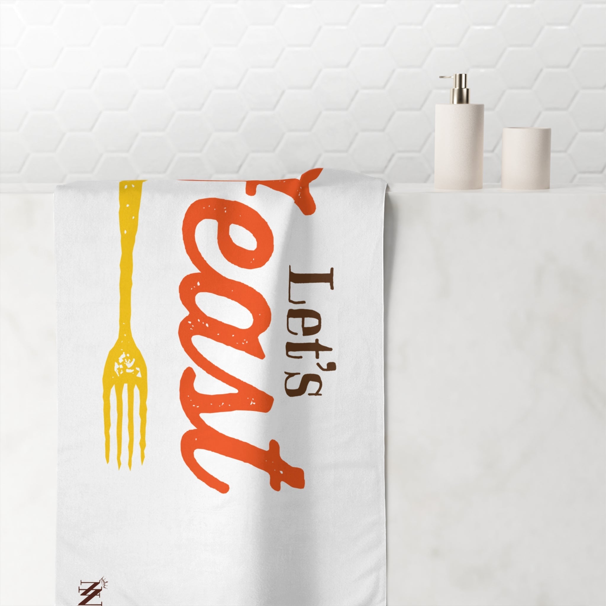 Let’s Feast | Mix & Match XL Fun-Flirty Lovers’ Towels
