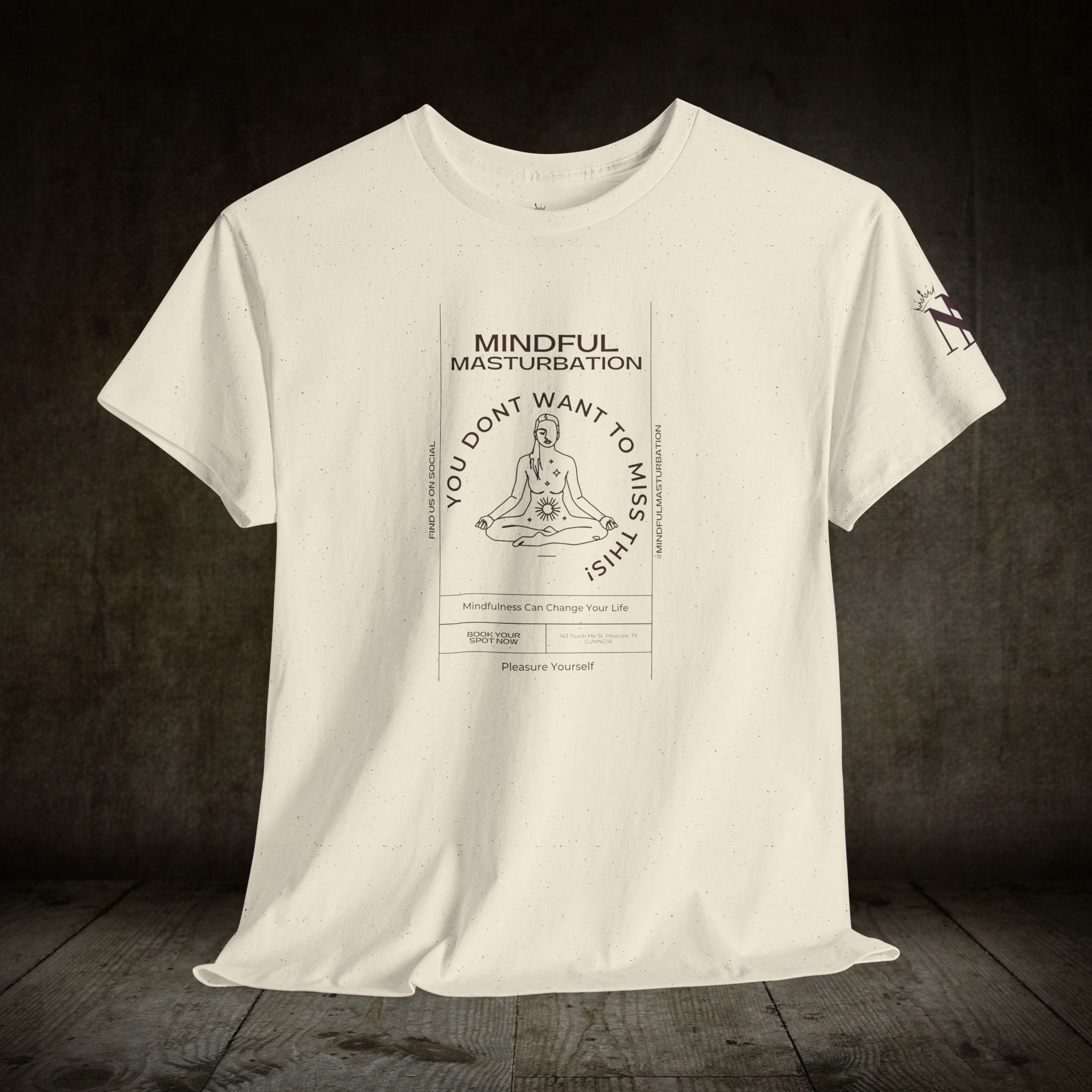 Mindful Masturbation | Mix & Match Cotton Unisex Fun-Flirty Lovers’ T-Shirts