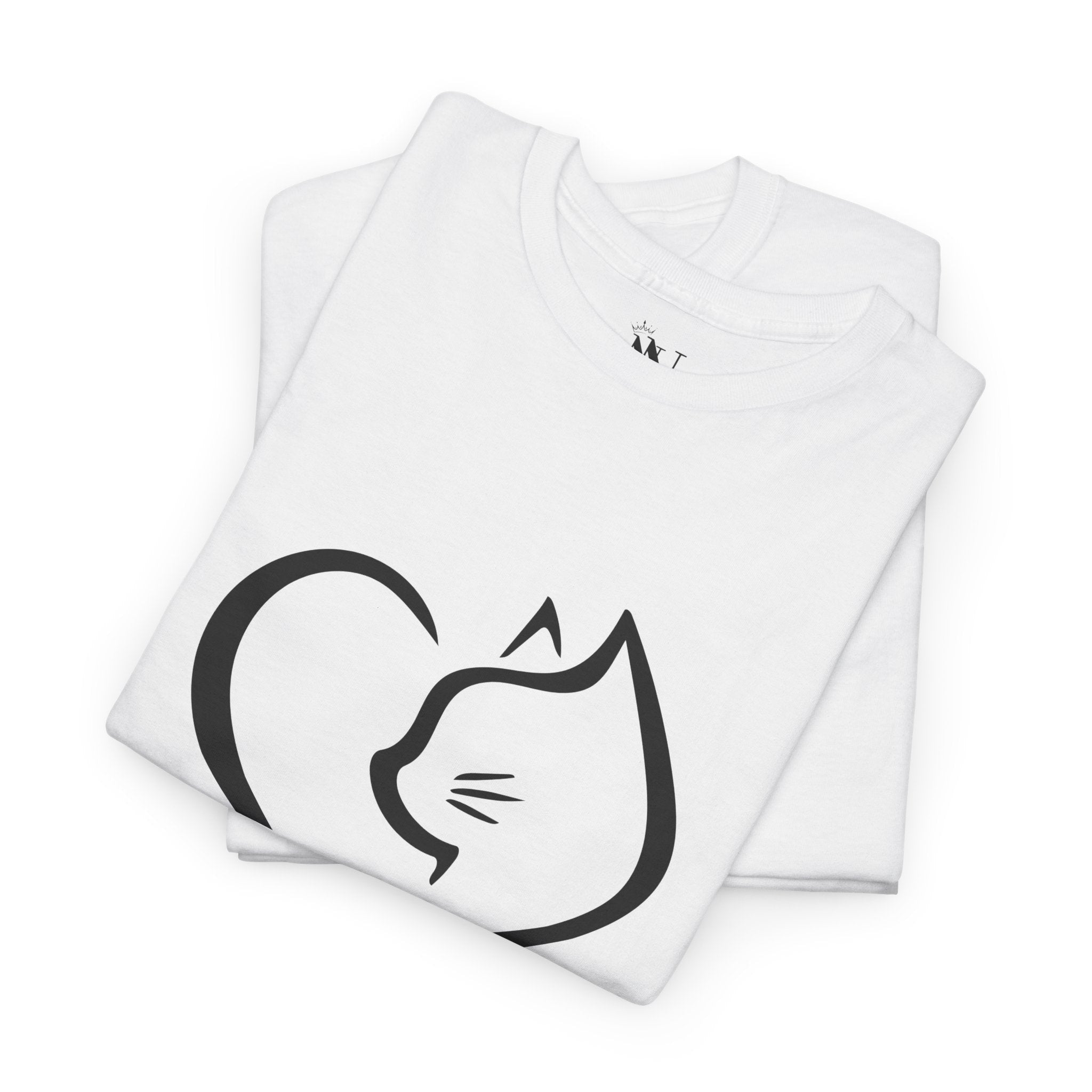 Love the Kitty | Mix & Match 100% Cotton Unisex Fun-Flirty Lovers’ Tees