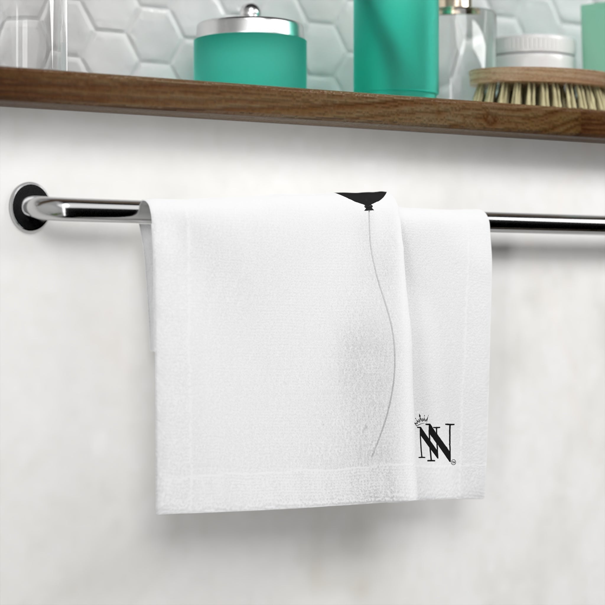 Single Black Party Balloon | Mix & Match Lils’ Fun-Flirty Lovers’ Towels