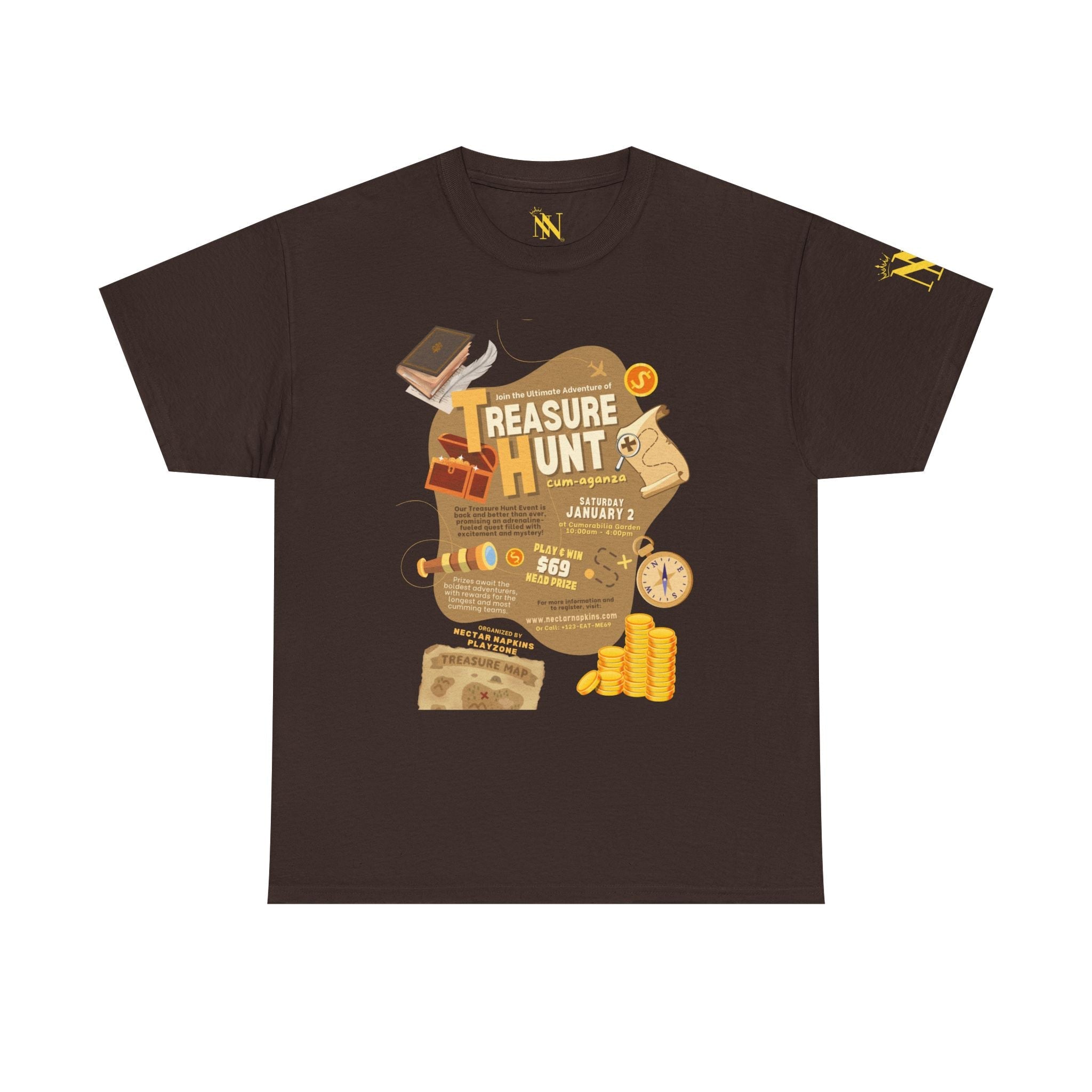 Treasure Hunt | Mix & Match 100% Cotton Unisex Fun-Flirty Lovers’ Tees