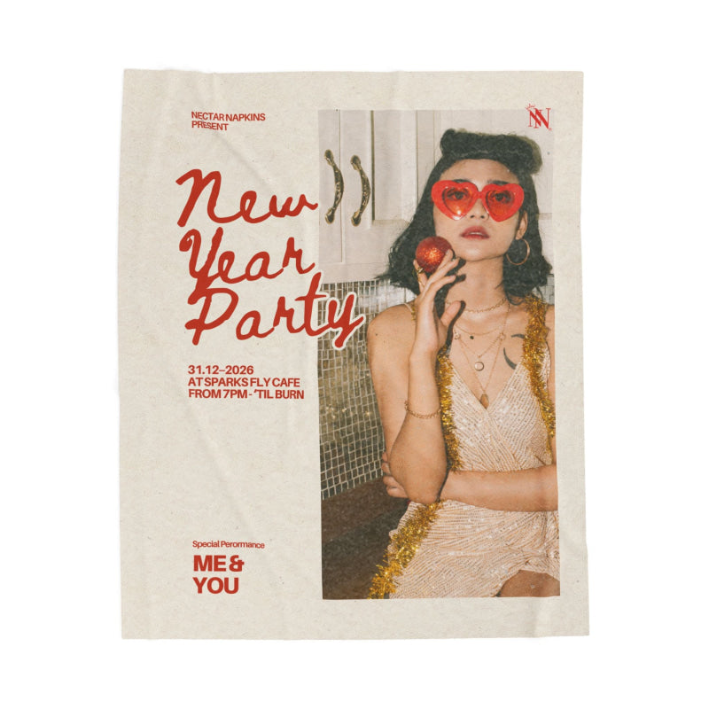 New Year Party | Mix & Match Soft Fun-Flirty Lovers’ Blankets