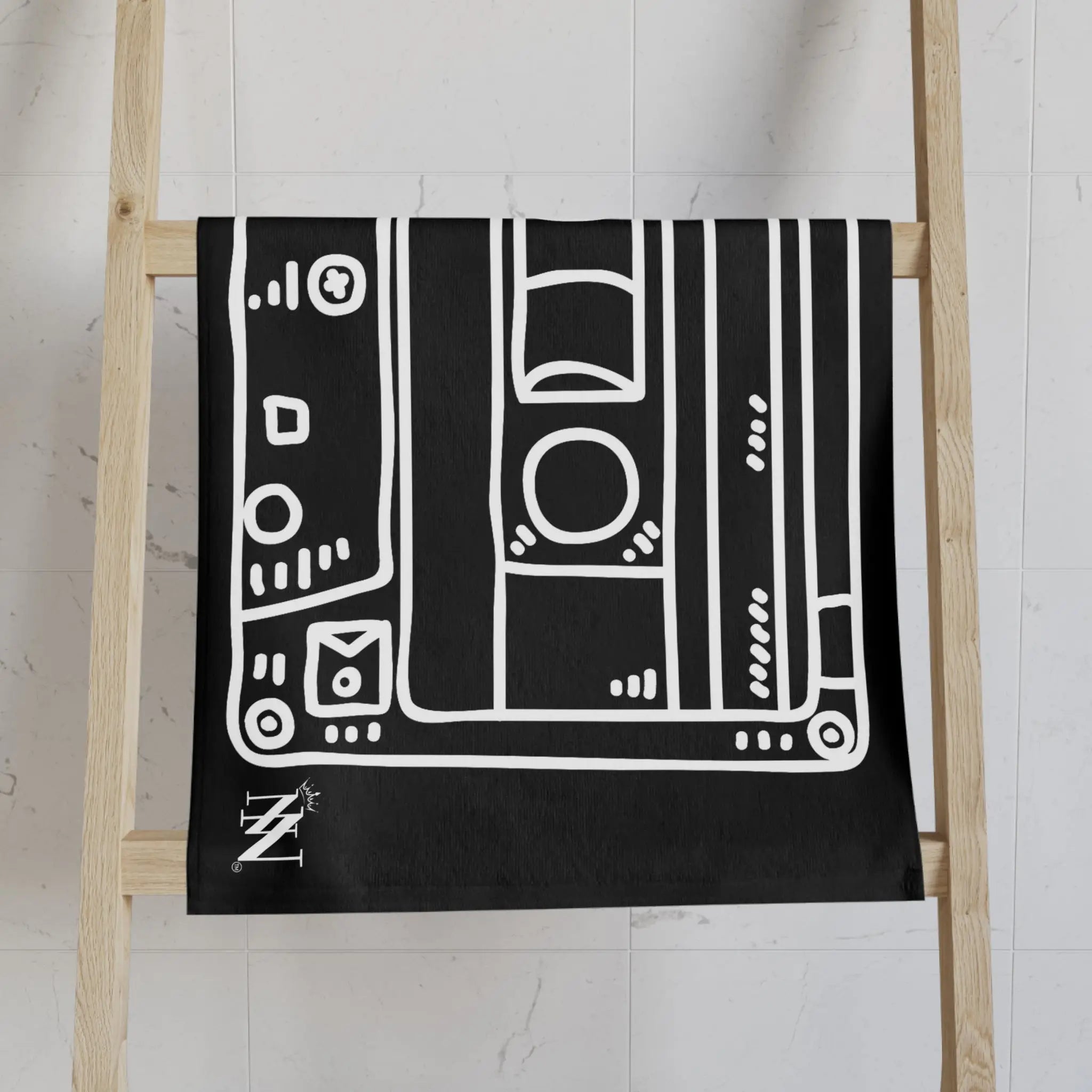 Old School Cassette Tape | Mix & Match Original Fun-Flirty Lovers’ Towels