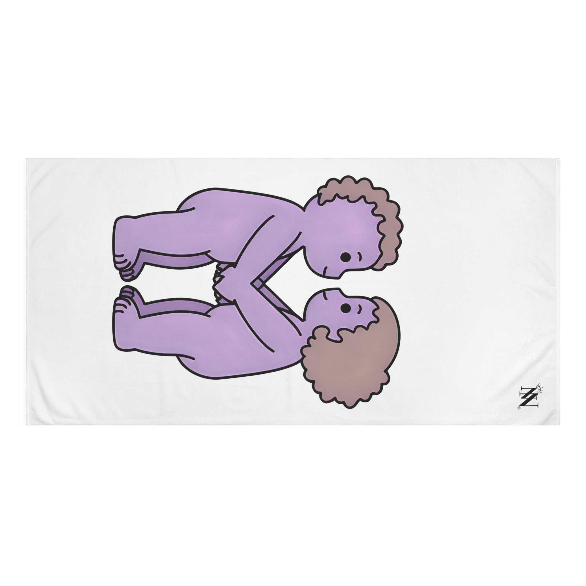 Naked Couple Emoji | Mix & Match XL Fun-Flirty Lovers’ Towels