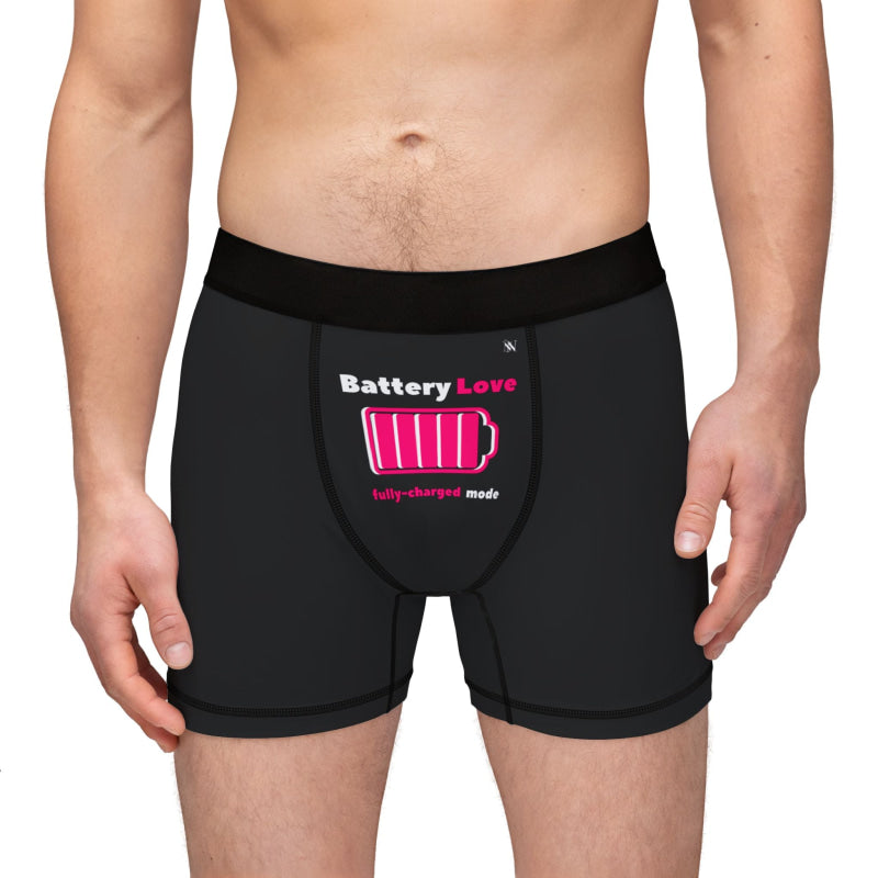 Battery Love | Mix & Match Men’s Fun-Flirty Lovers’ Boxer Briefs