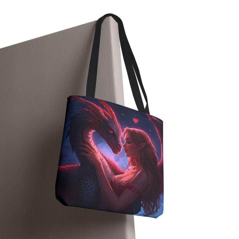 Elf’s Pet Dragon Fantasy | Mix & Match Fun-Flirty Lovers’ Totes