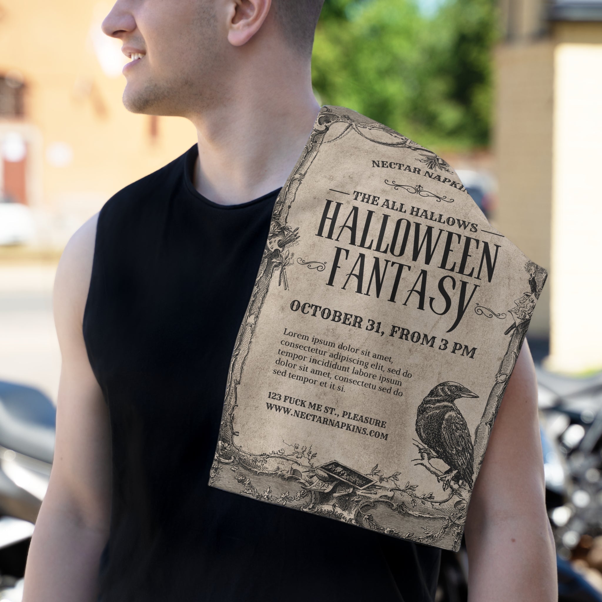 Halloween Fantasy | Mix & Match Soft Fun-Flirty Lovers’ Towels