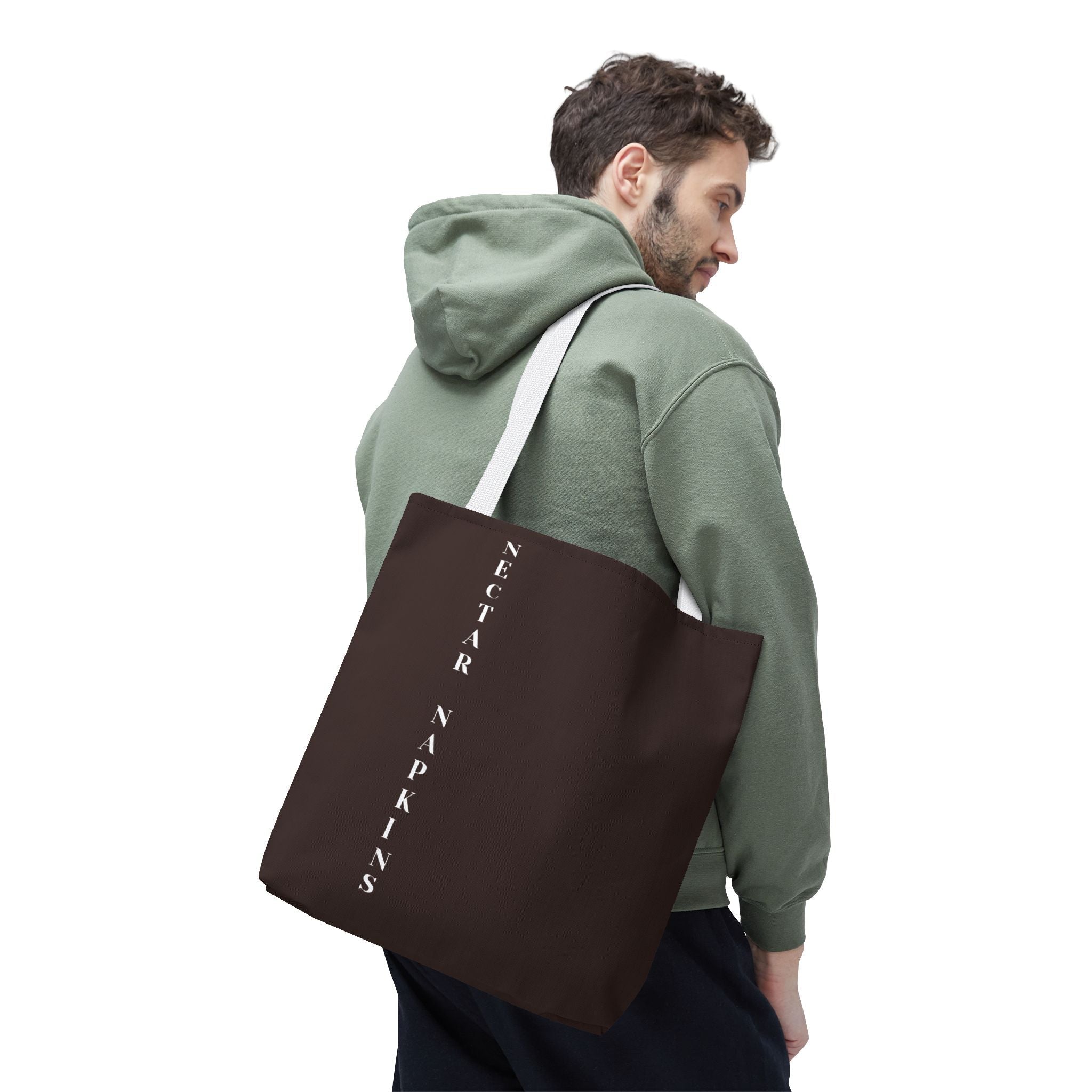 Nectar Napkins Brand Chocolate Tote Bag