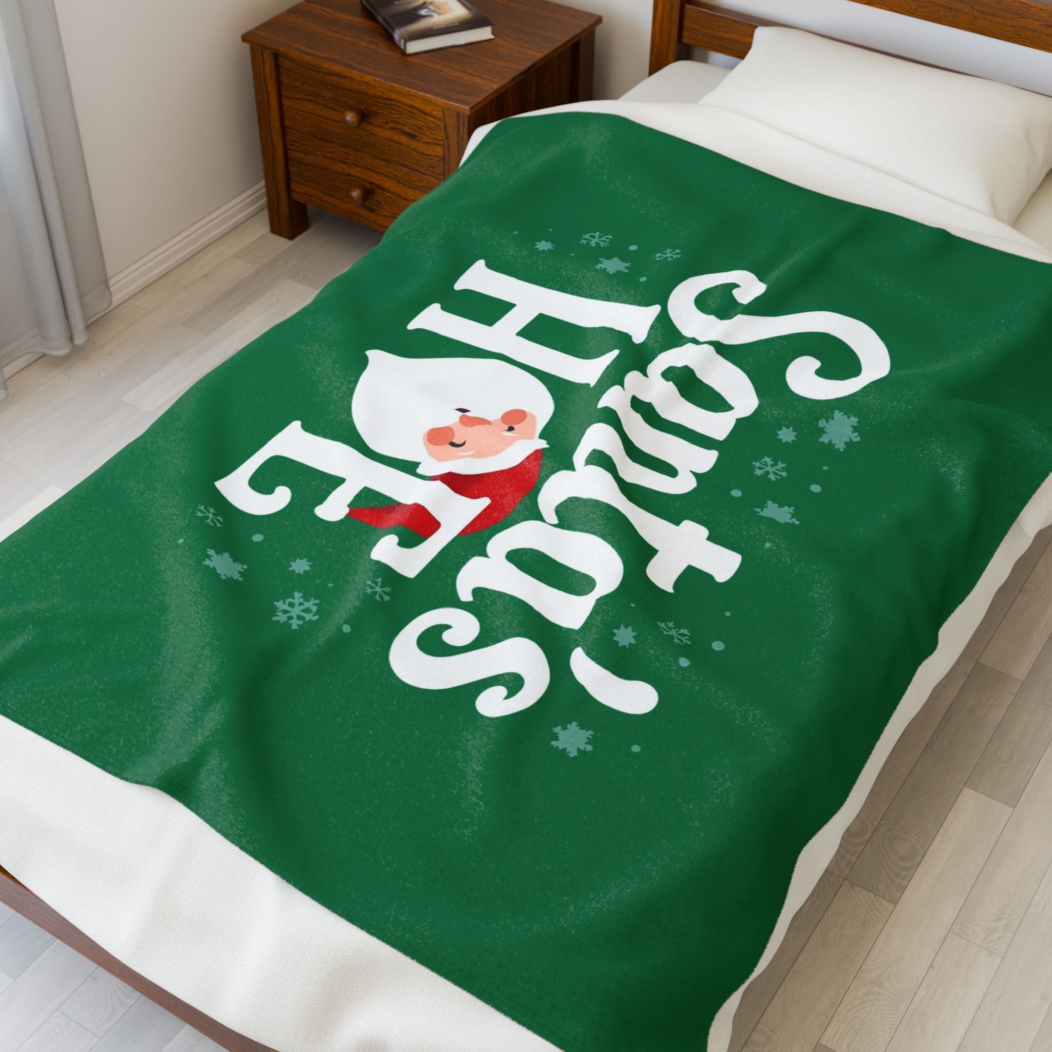 Santa’s Hoe | Mix & Match Soft Fun-Flirty Lovers’ Blankets