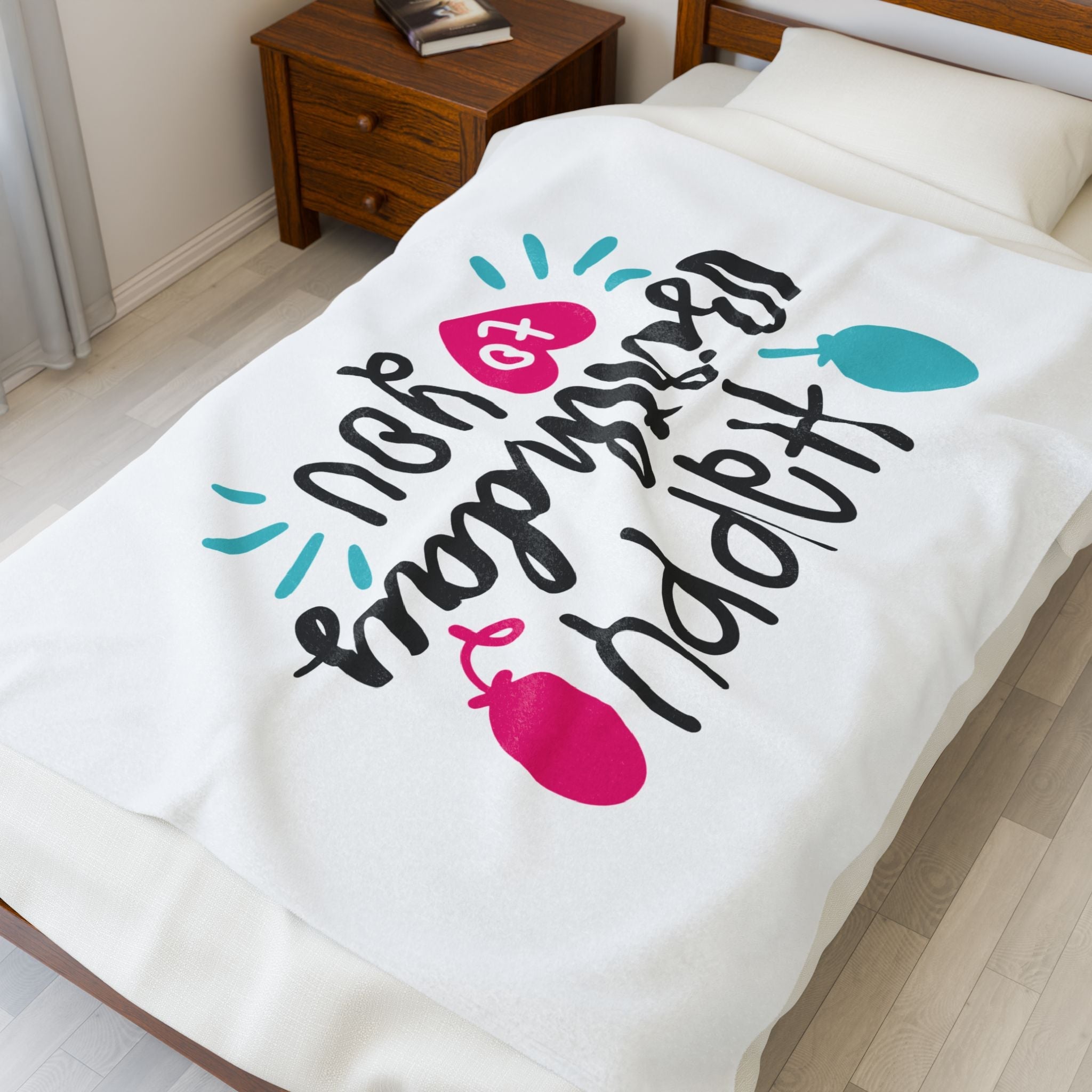 Happy Birthday to You | Mix & Match Velveteen Fun-Flirty Lovers’ Blankets