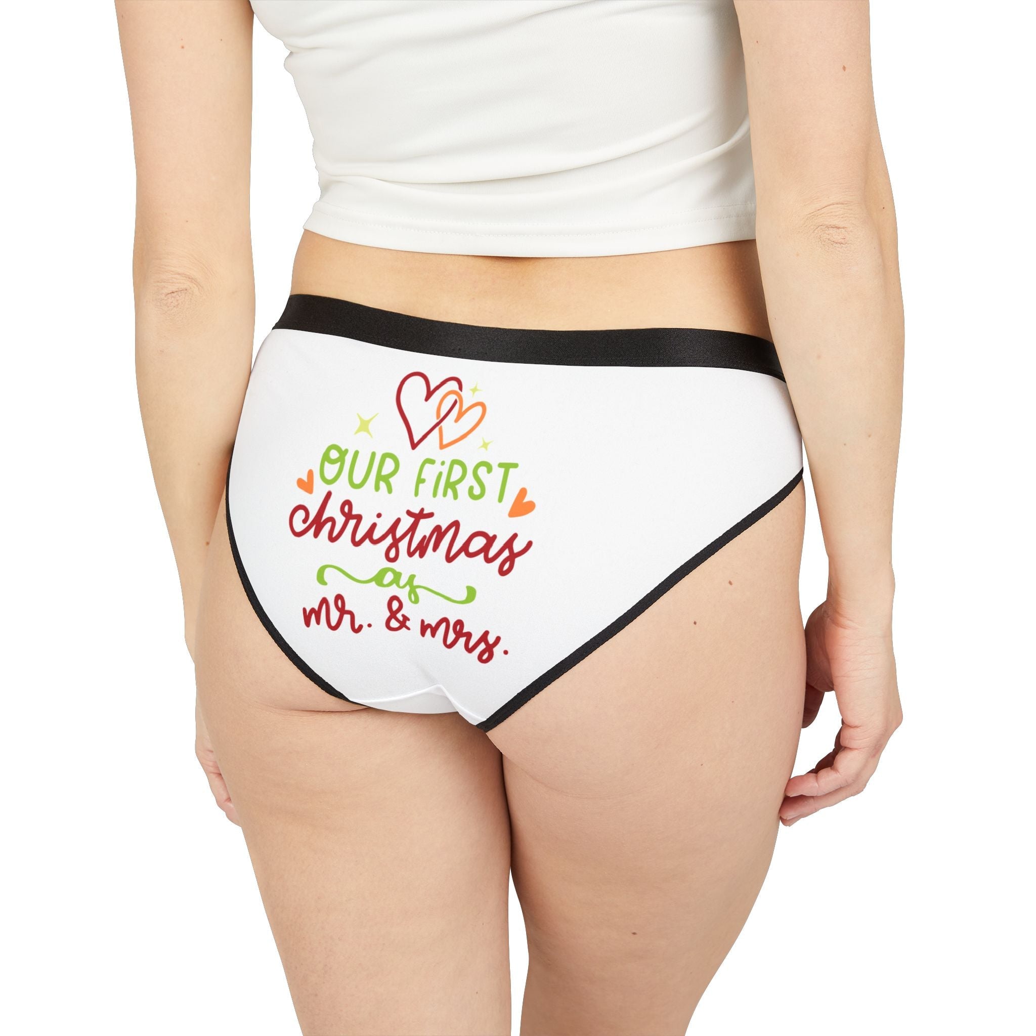 Our First Christmas as Mr. & Mrs. | Mix & Match Women’s Fun-Flirty Lovers’ Panties