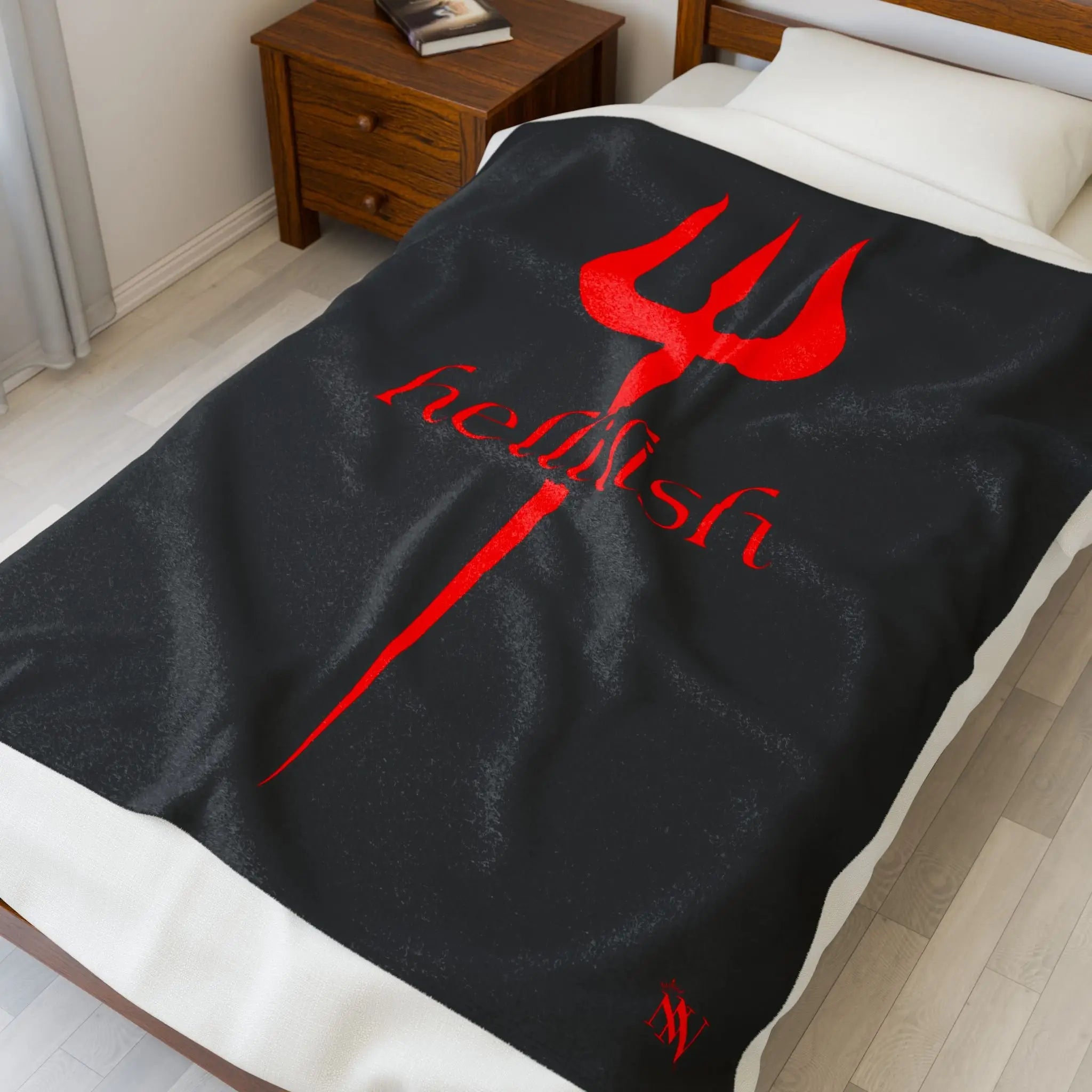 Hellish | Mix & Match Soft Fun-Flirty Lovers’ Blankets
