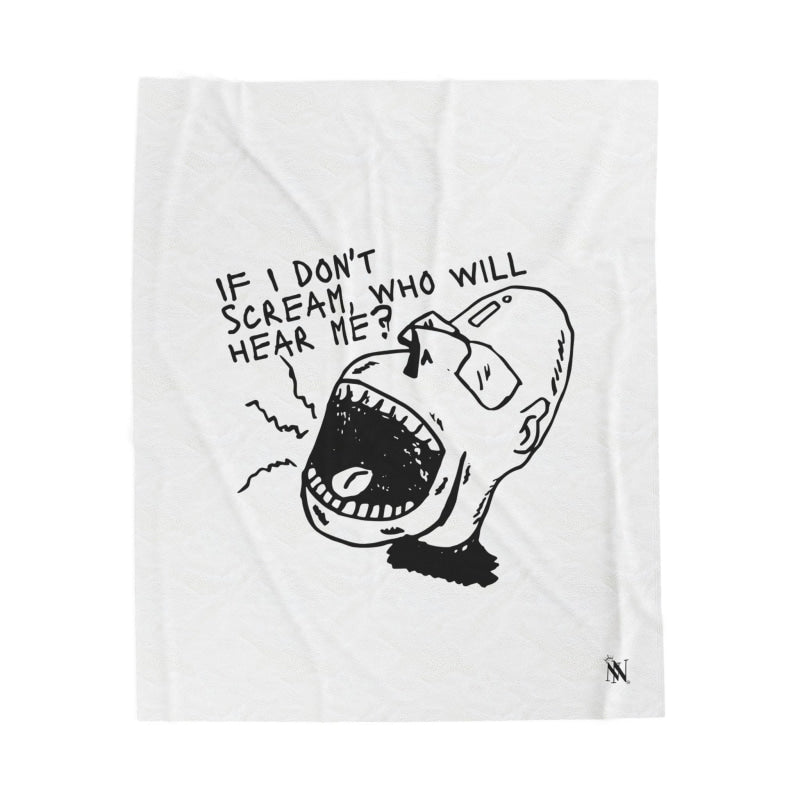 If I Don’t Scream | Mix & Match Soft Fun-Flirty Lovers’ Blankets