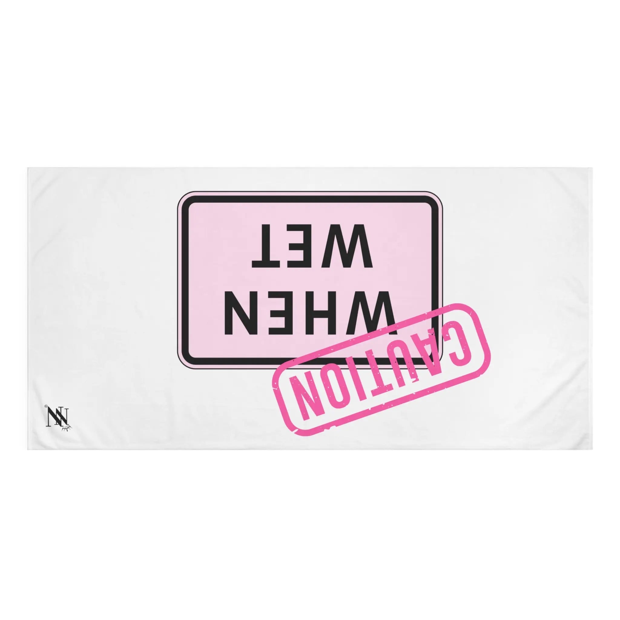 Caution When Wet | Mix & Match Naughty XL Fun-Flirty Lovers’ Towels