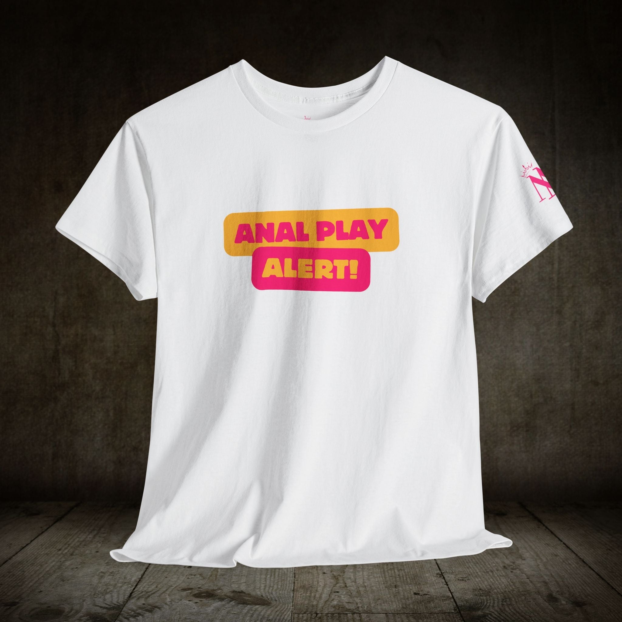 Anal Play Alert | Mix & Match 100% Cotton Unisex Fun-Flirty Lovers’ Tees