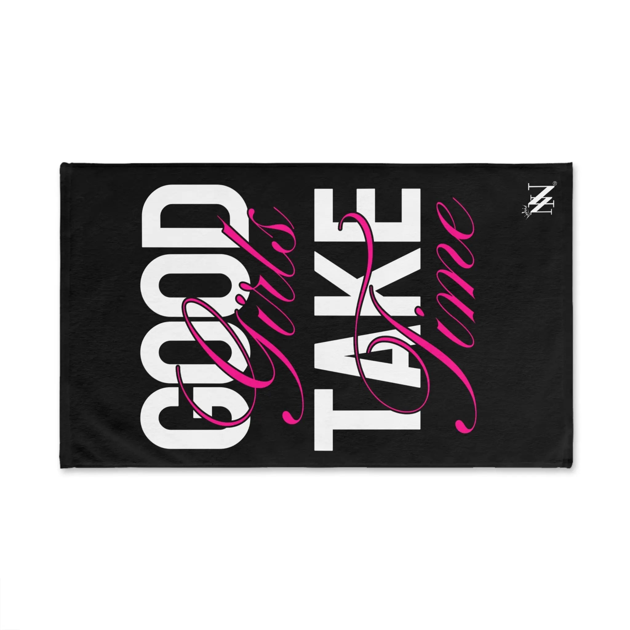 Good Girls Take Time | Mix & Match Classic Fun-Flirty Lovers’ Towels