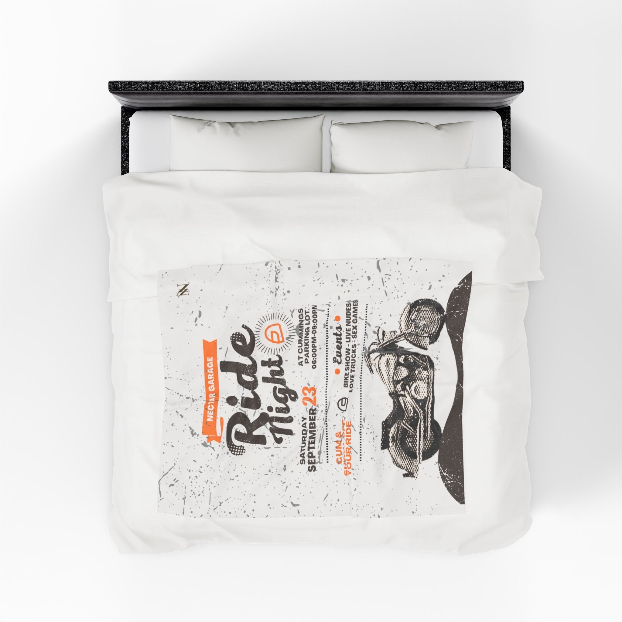 Ride Night | Mix & Match Fun-Flirty Lovers’ Blankets