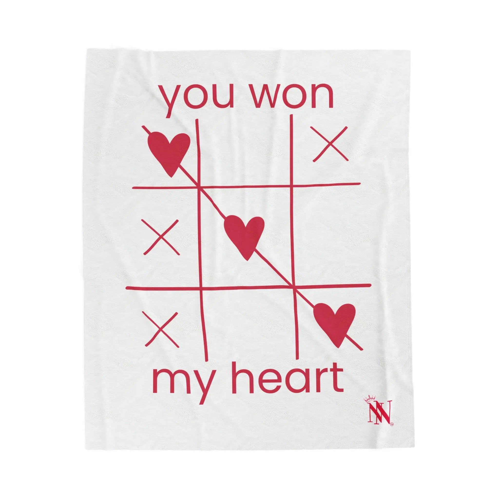 You Won My Heart | Mix & Match Velveteen Fun-Flirty Lovers’ Blankets