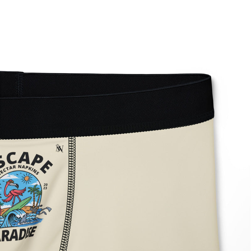 Escape Paradise | Mix & Match Men’s Fun-Flirty Lovers’ Boxer Briefs