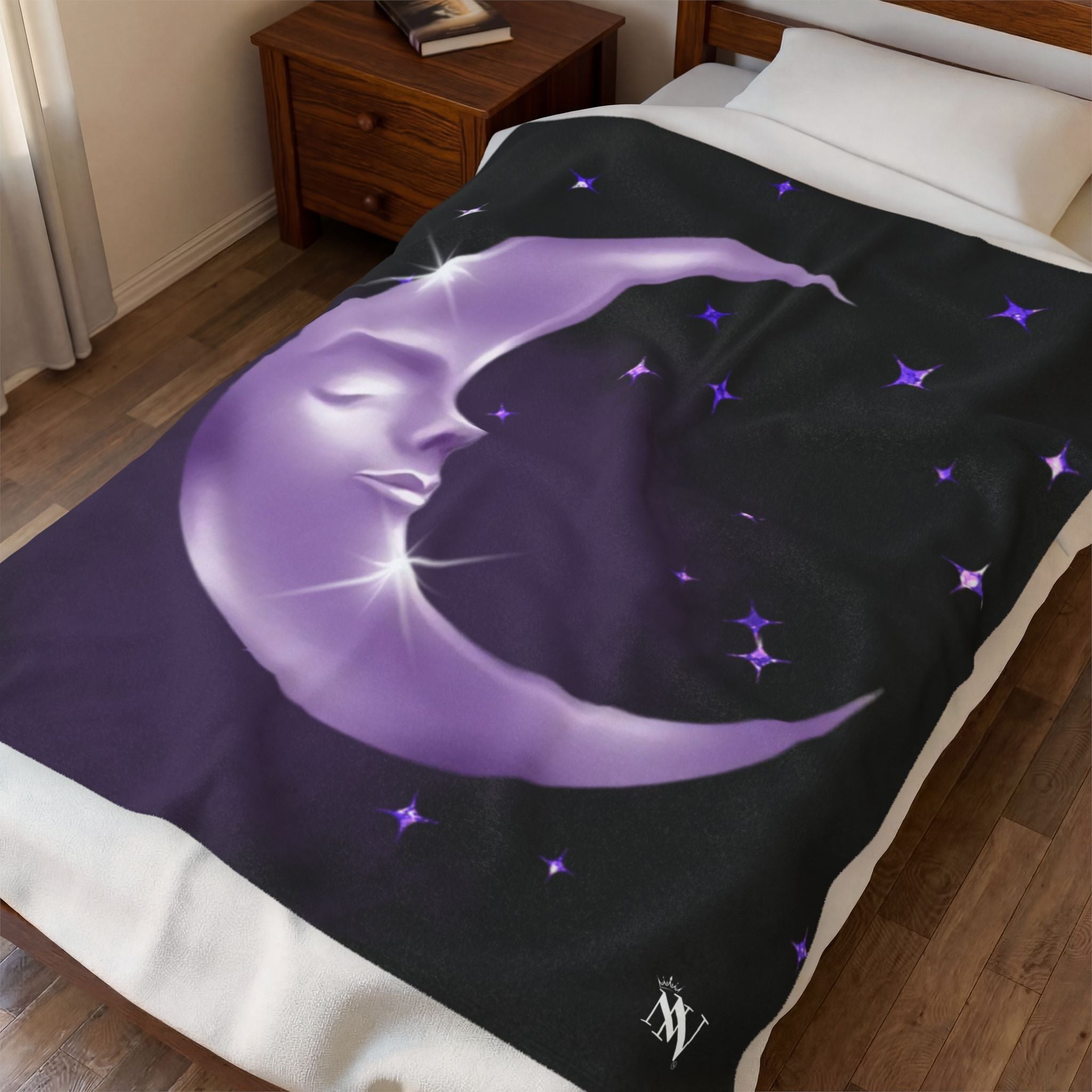 Purple Moon Romantic Gifts Love Blanket