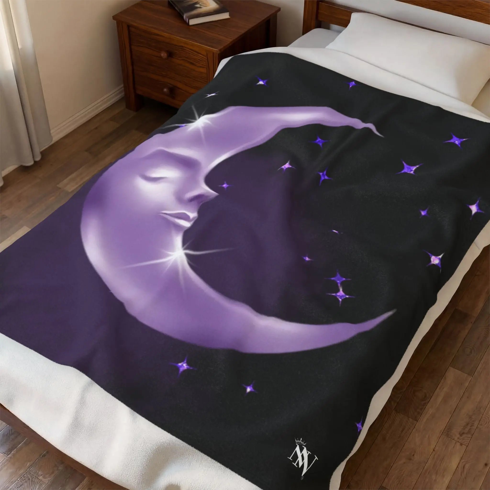 Purple Moon Romantic Gifts Love Blanket