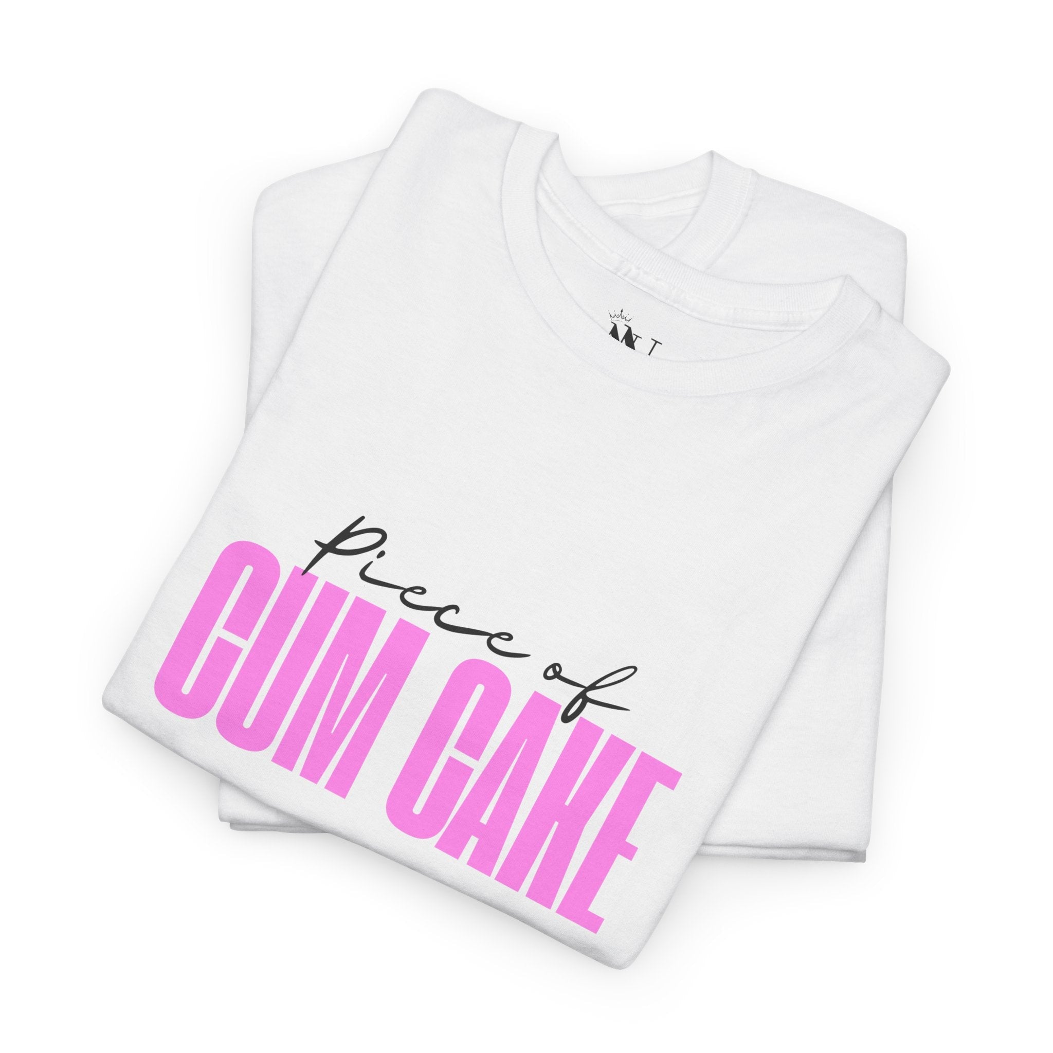 Piece of Cum Cake | Mix & Match 100% Cotton Unisex Fun-Flirty Lovers’ Tees