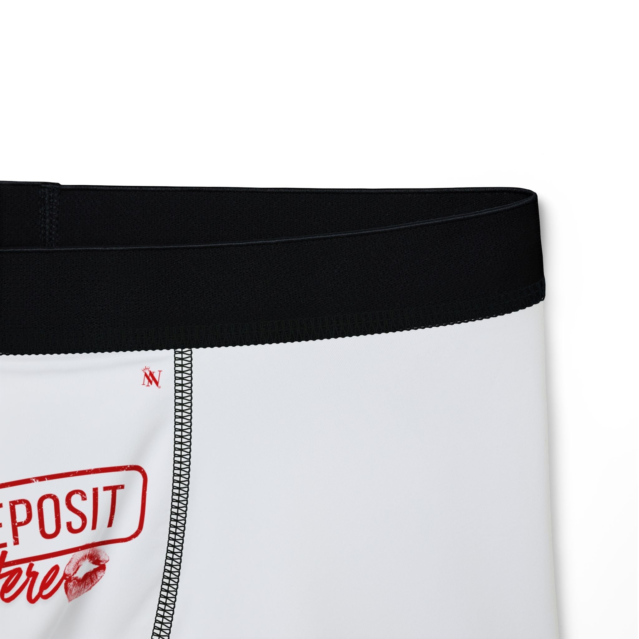 Deposit Here with a Kiss | Mix & Match Men’s Fun-Flirty Lovers’ Boxer Briefs