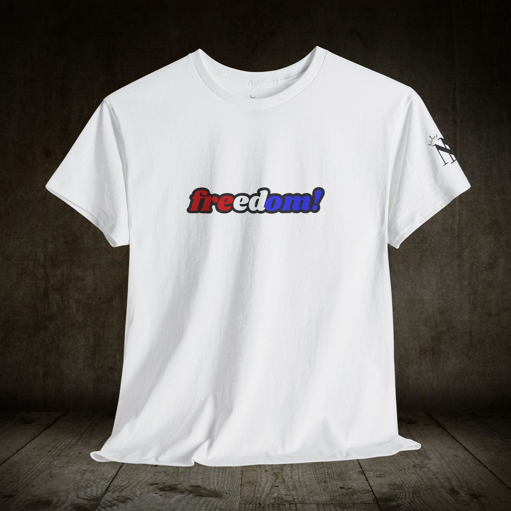 Freedom! | Mix & Match Cotton Unisex Fun-Flirty Lovers’ T-Shirts